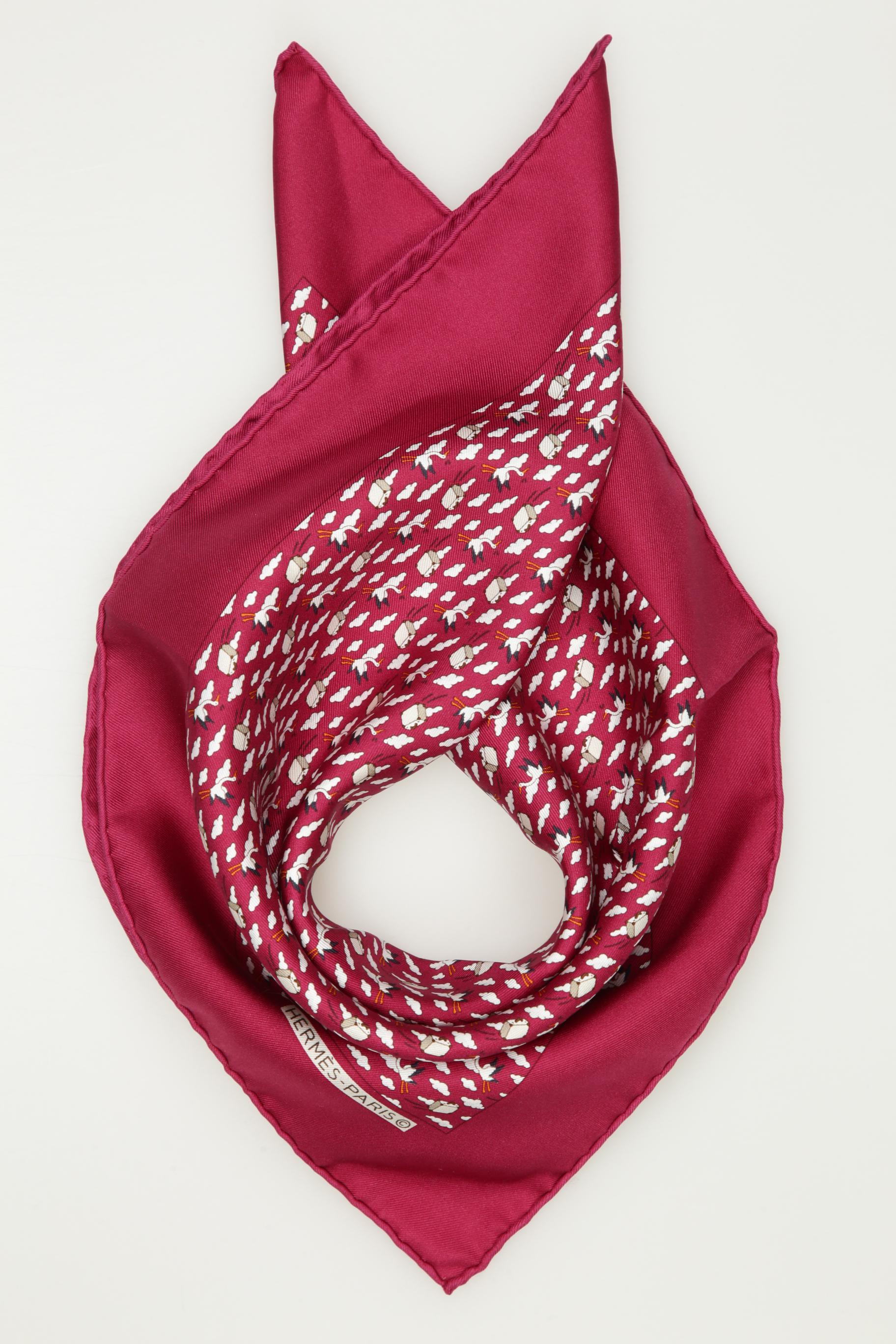 

Hermes Damen Schal, pink, Gr.