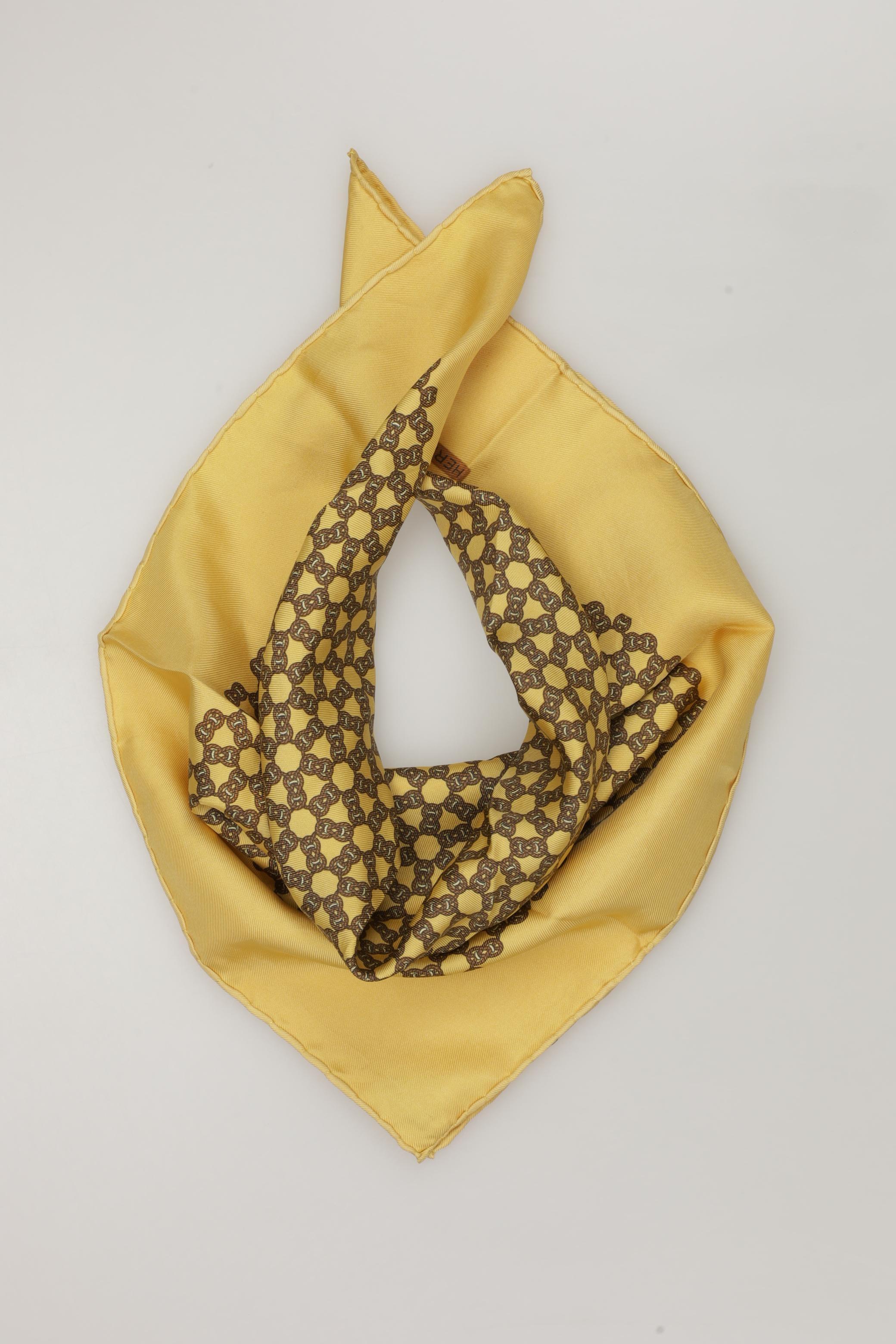 

Hermes Damen Schal, gelb, Gr.