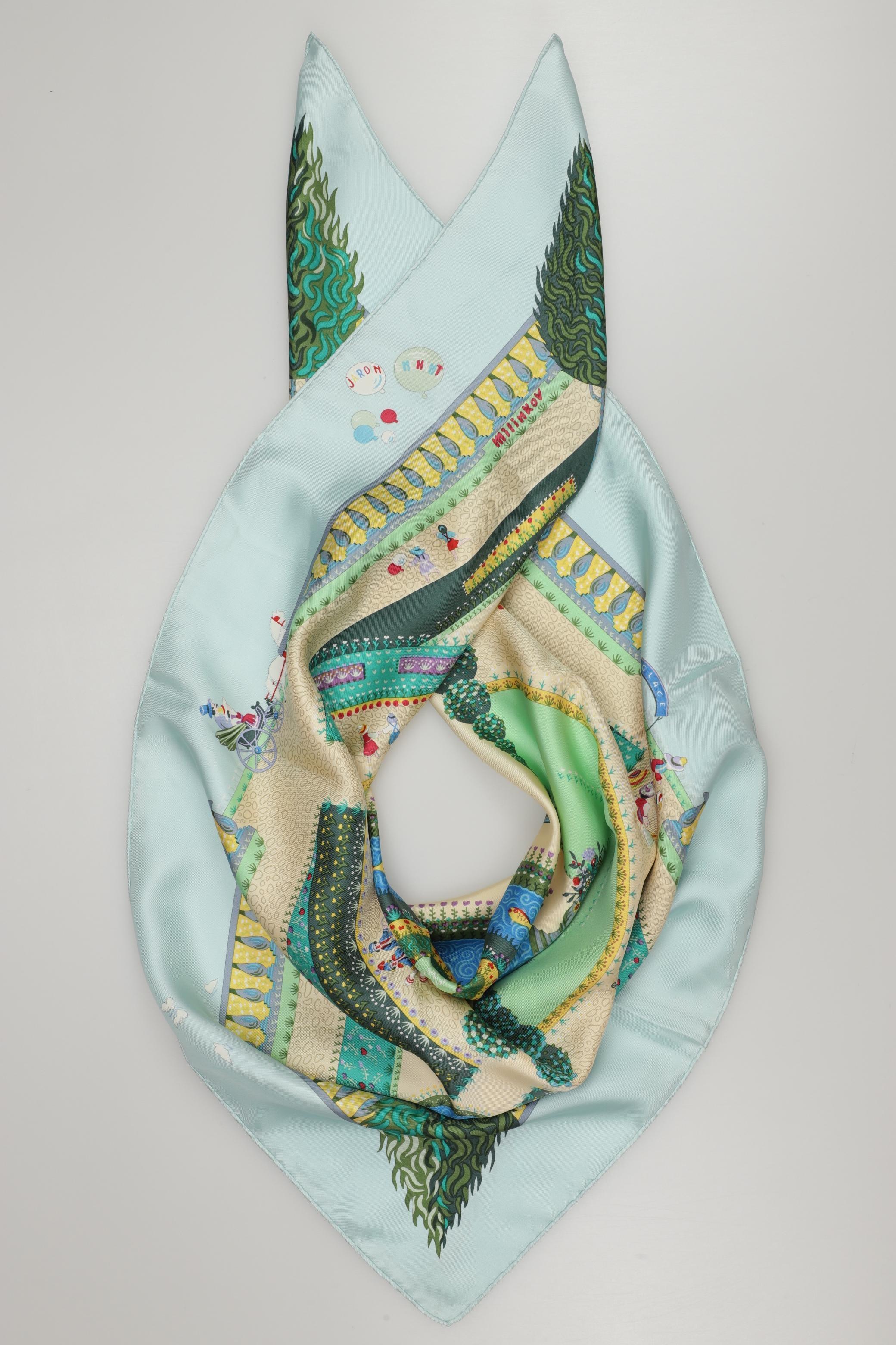 

Hermes Damen Schal, mehrfarbig, Gr.