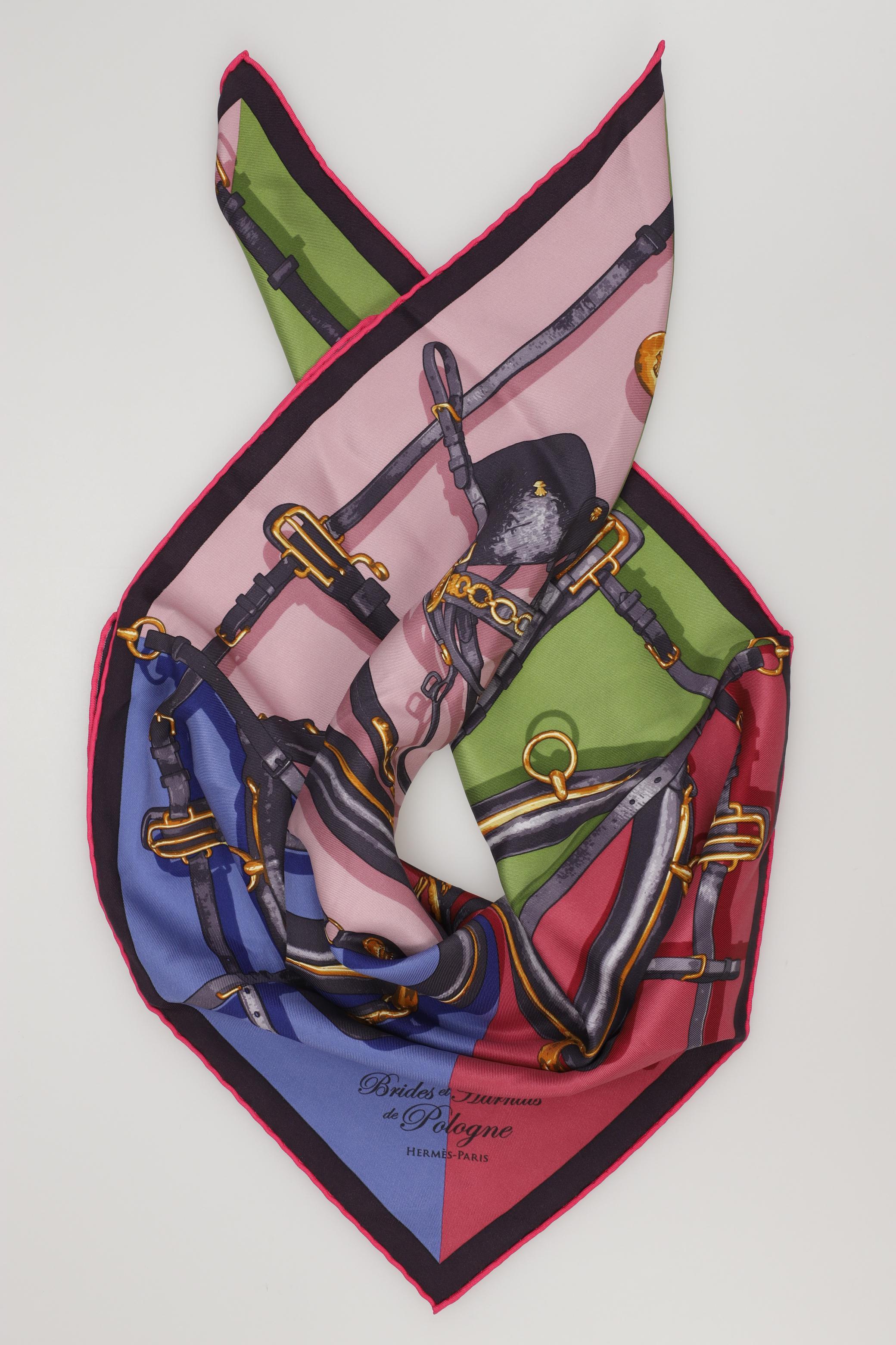 

Hermes Damen Schal, mehrfarbig, Gr.