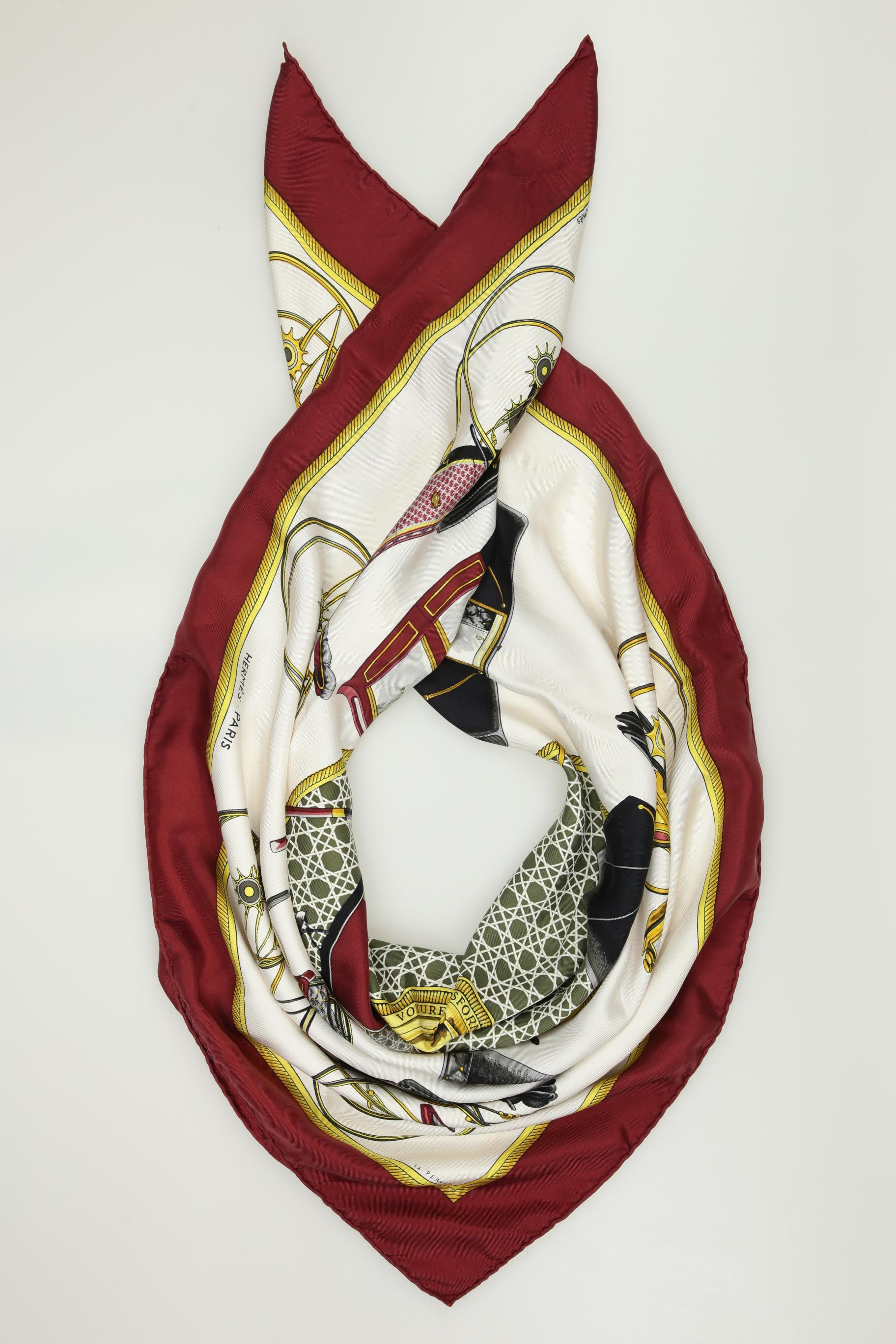 

Hermes Damen Schal, mehrfarbig, Gr.