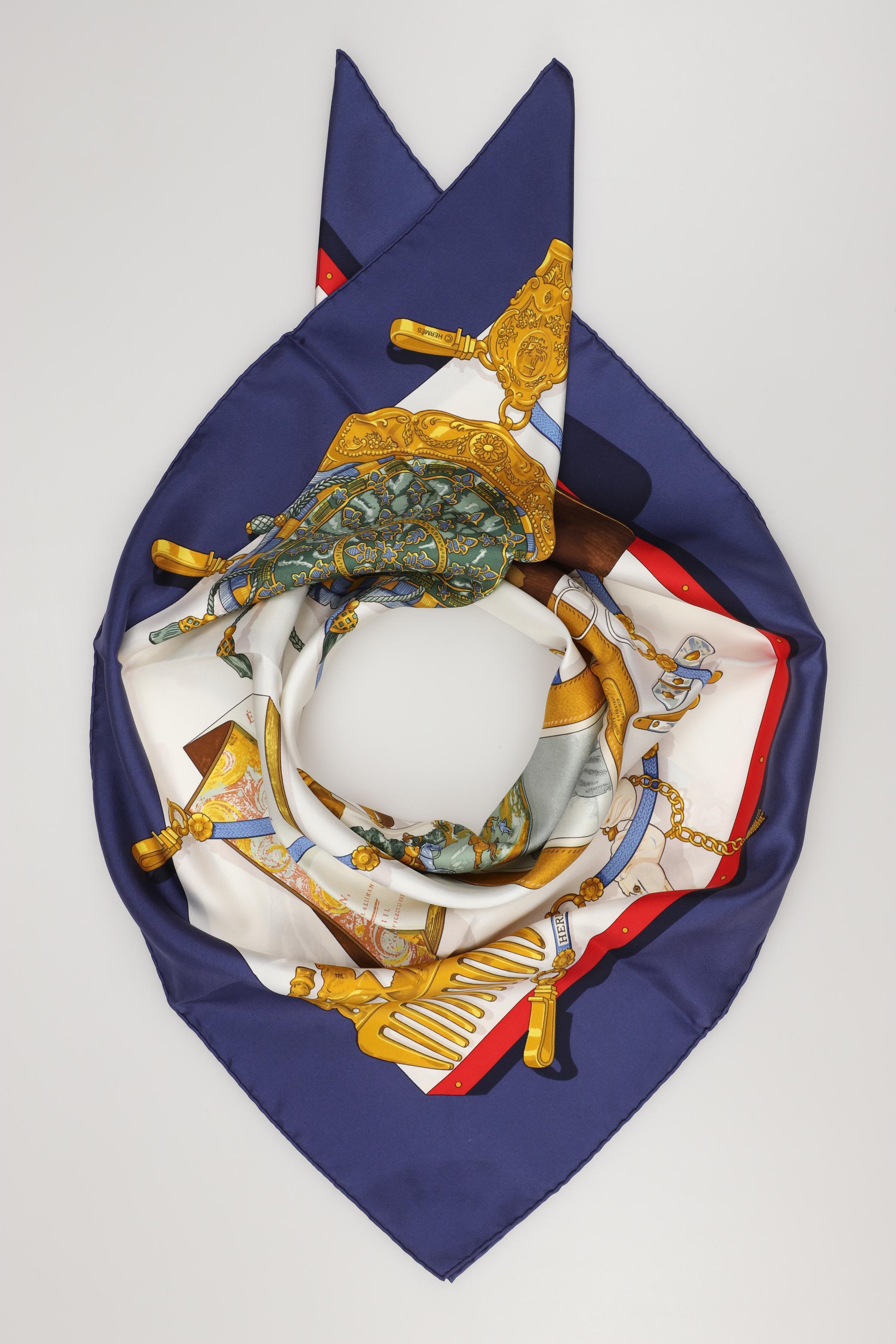 

Hermes Damen Schal, mehrfarbig
