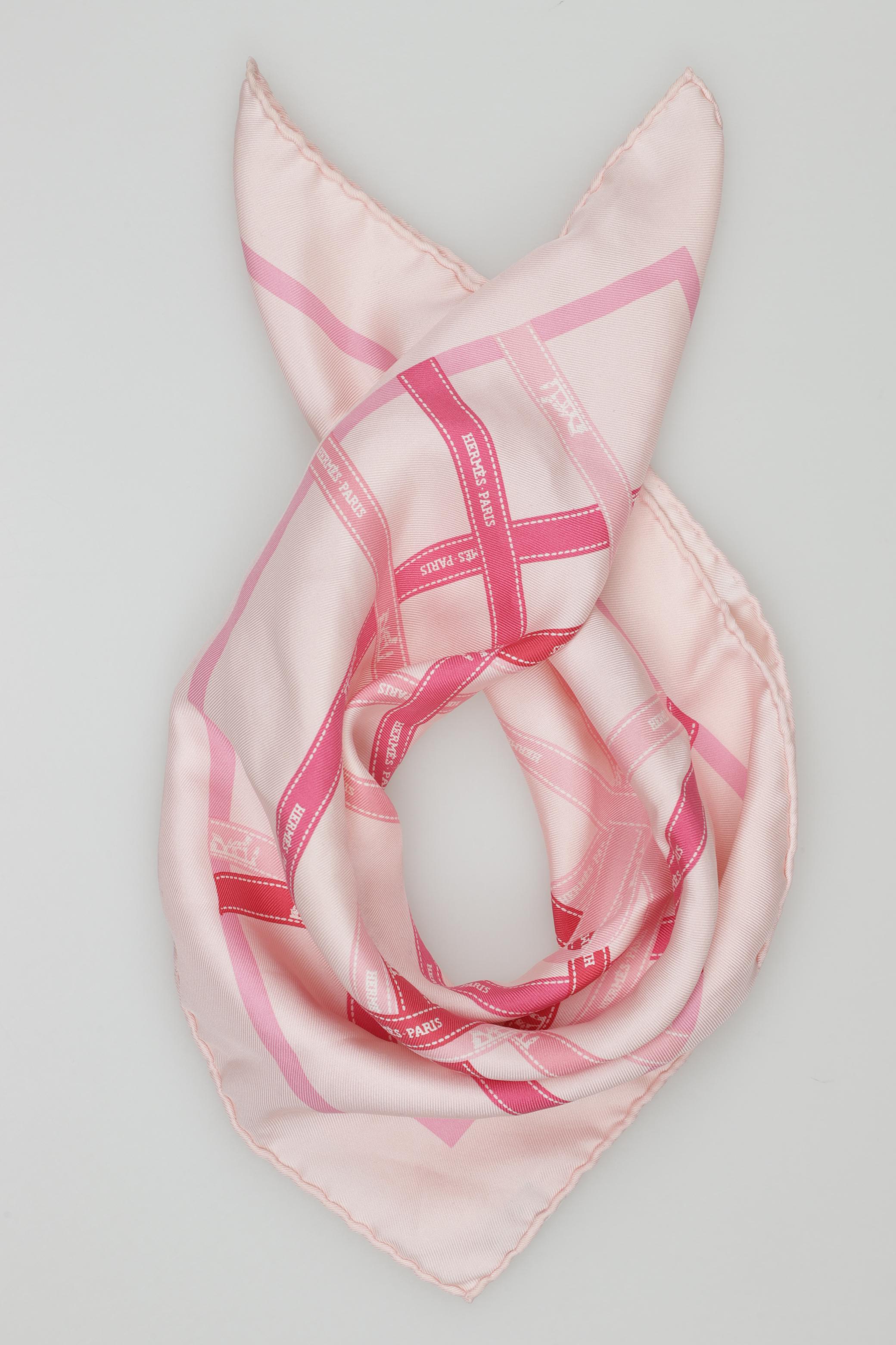 

Hermes Damen Schal, pink, Gr.