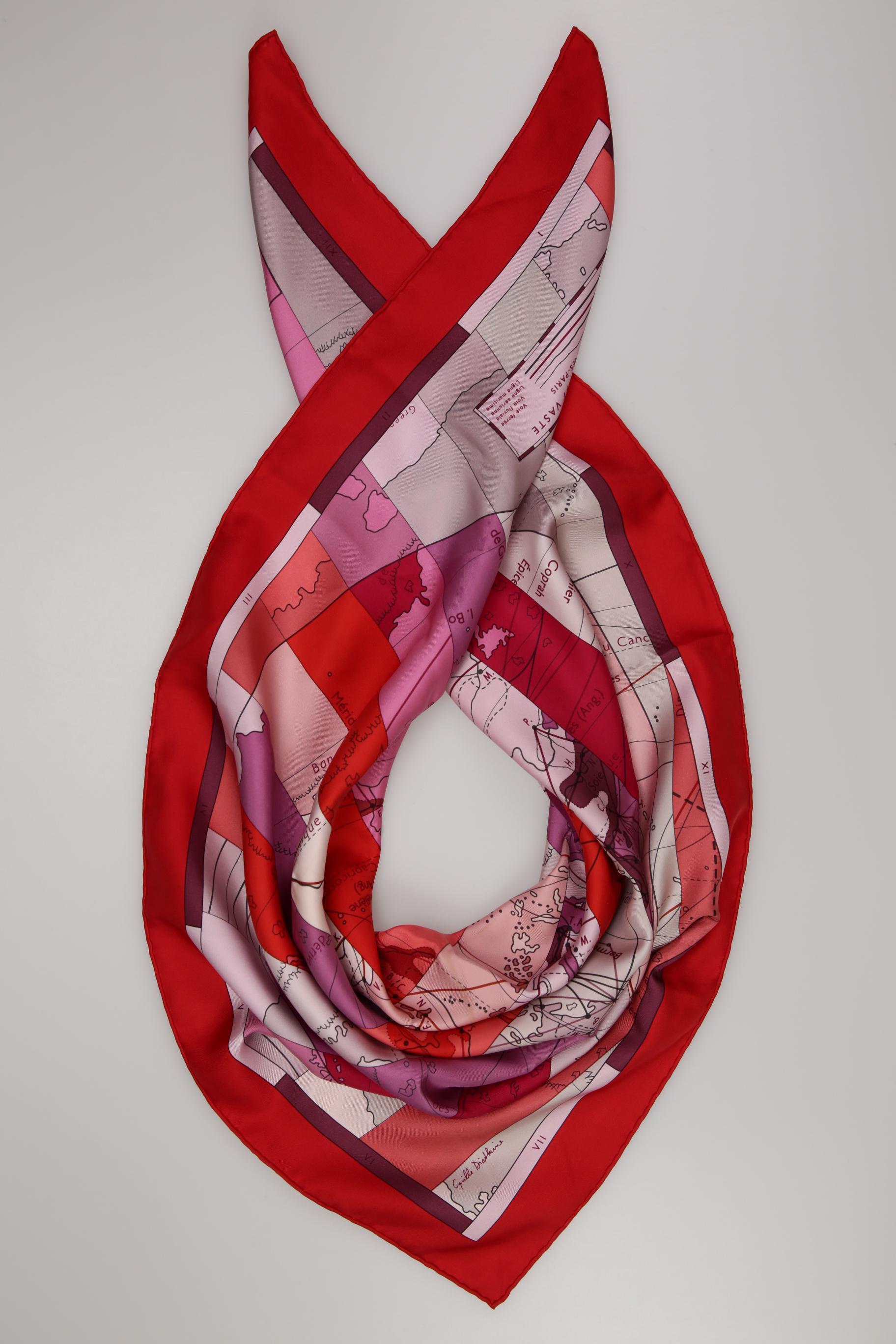 

Hermes Damen Schal, mehrfarbig, Gr.