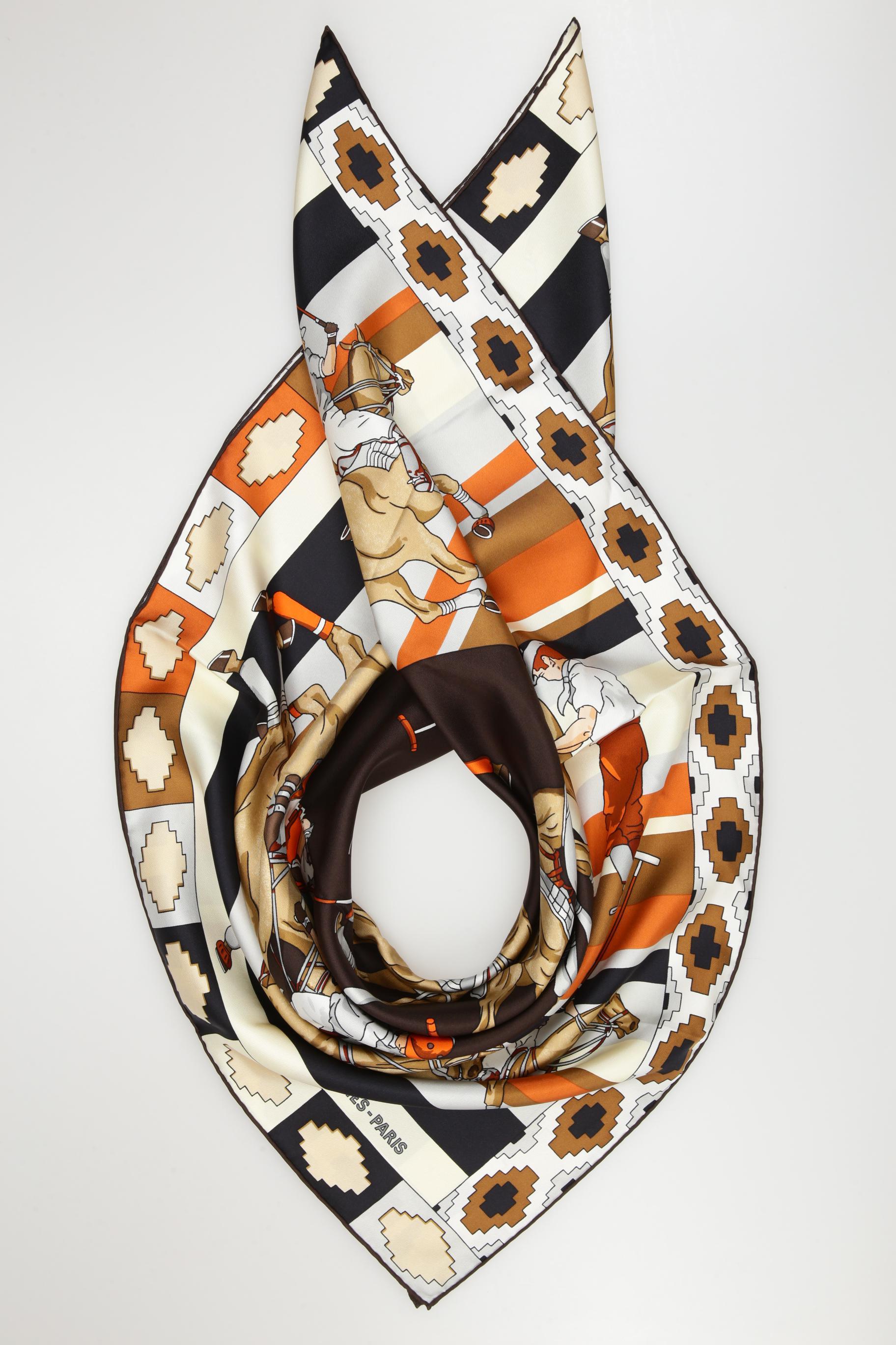 

Hermes Damen Schal, mehrfarbig, Gr.