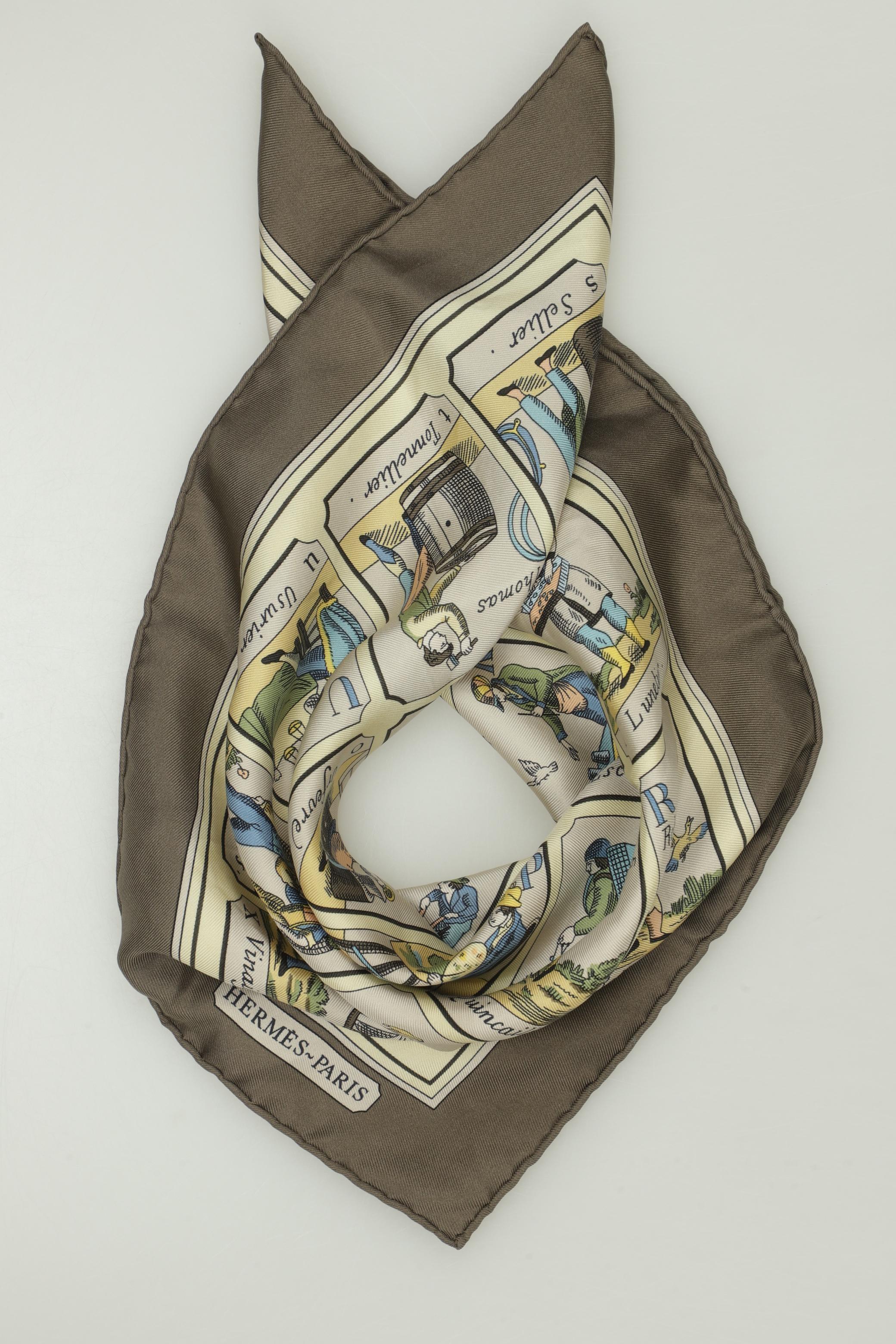 

Hermes Damen Schal, braun, Gr.