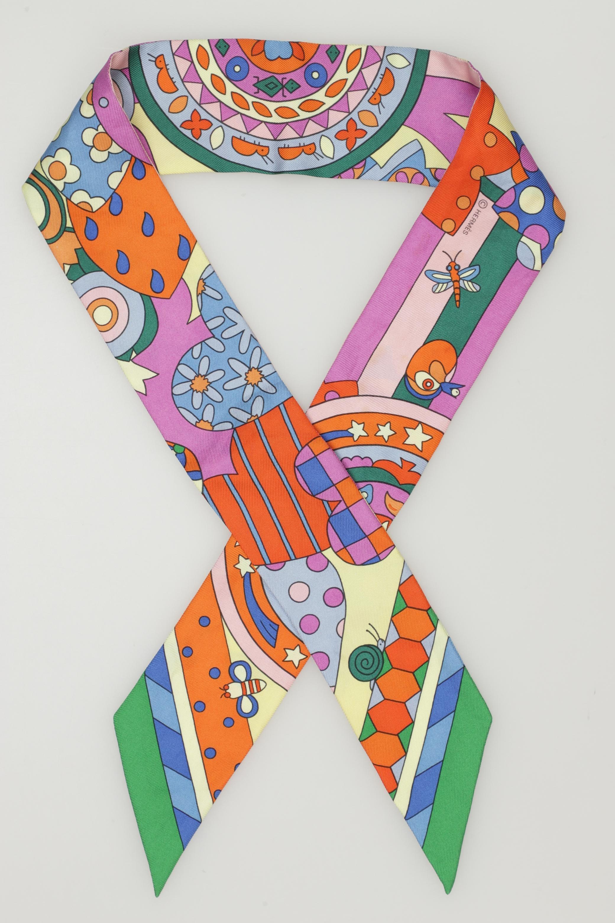 

Hermes Damen Schal, mehrfarbig, Gr.