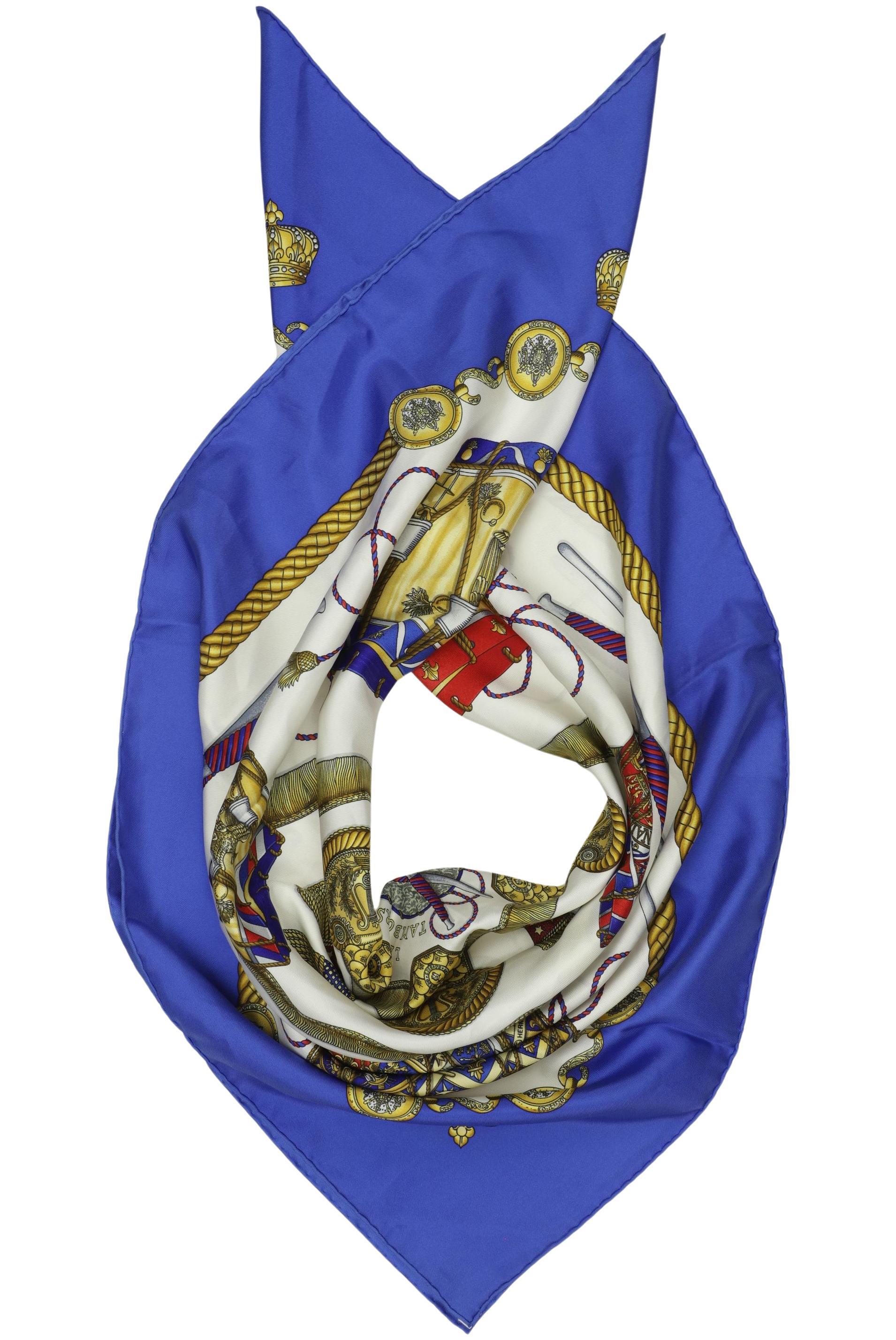 

Hermes Damen Schal, blau, Gr.