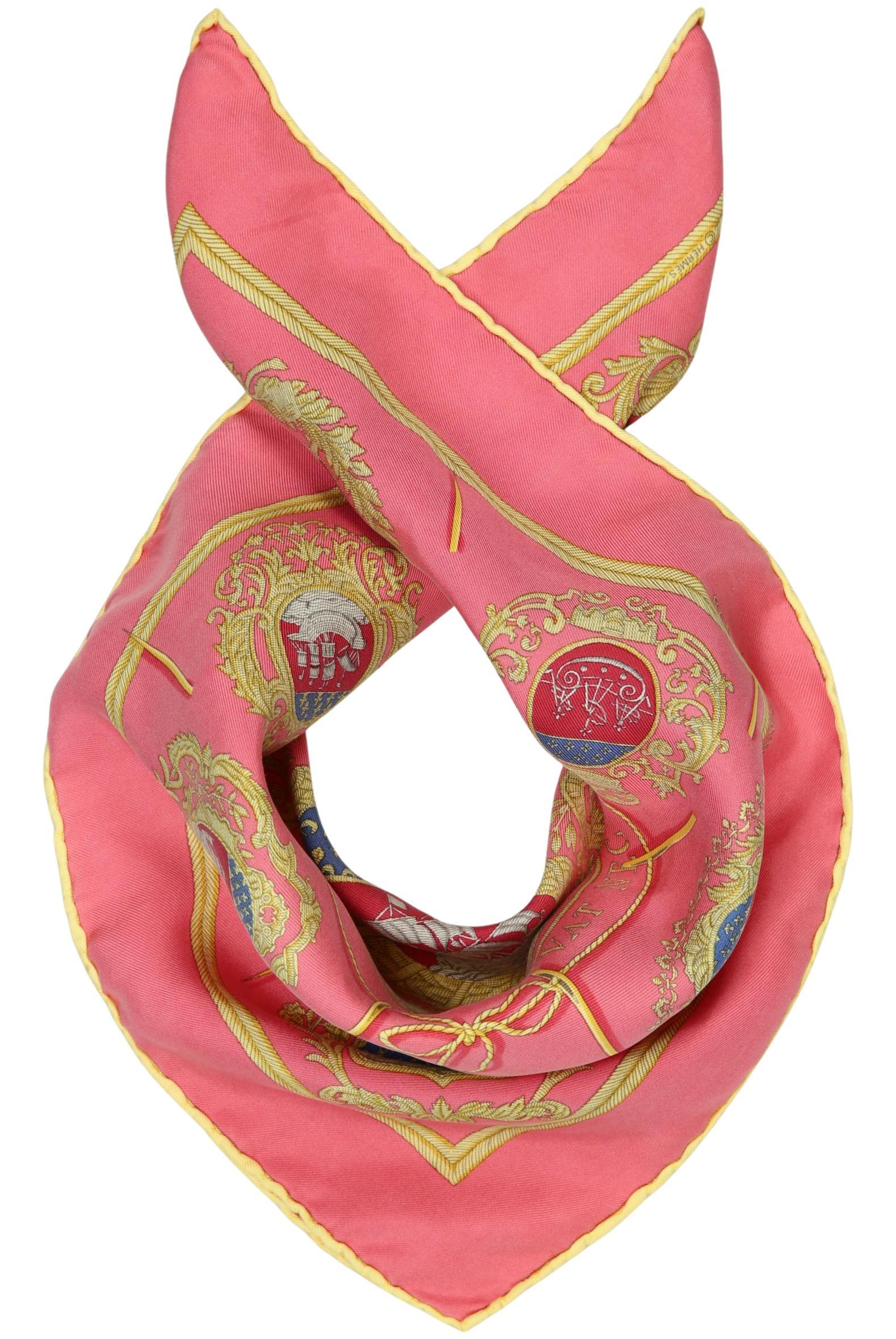 

Hermes Damen Schal, pink, Gr.