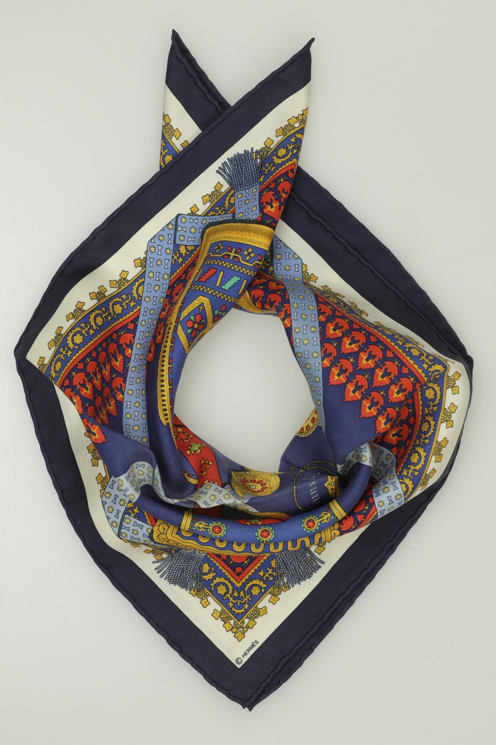 

Hermes Damen Schal, marineblau, Gr.