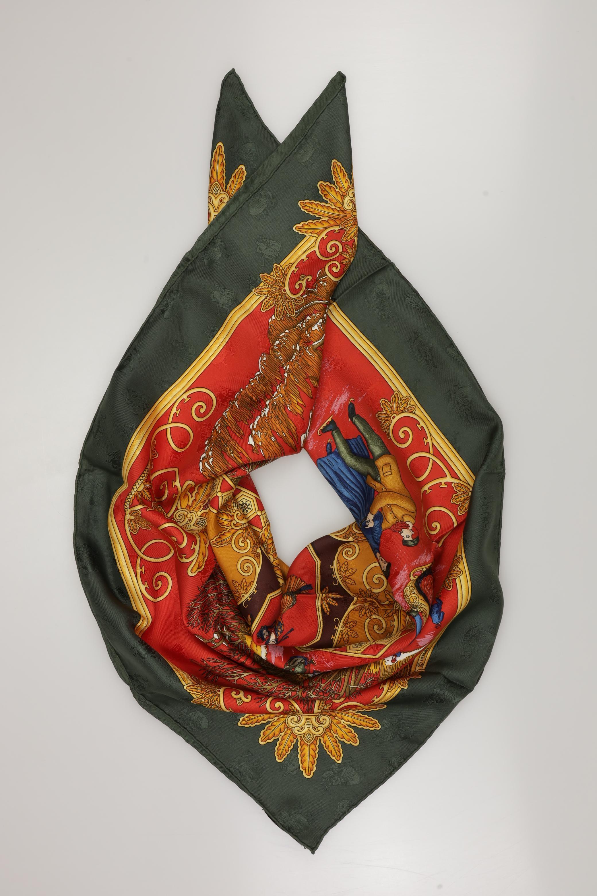 

Hermes Damen Schal, mehrfarbig, Gr.