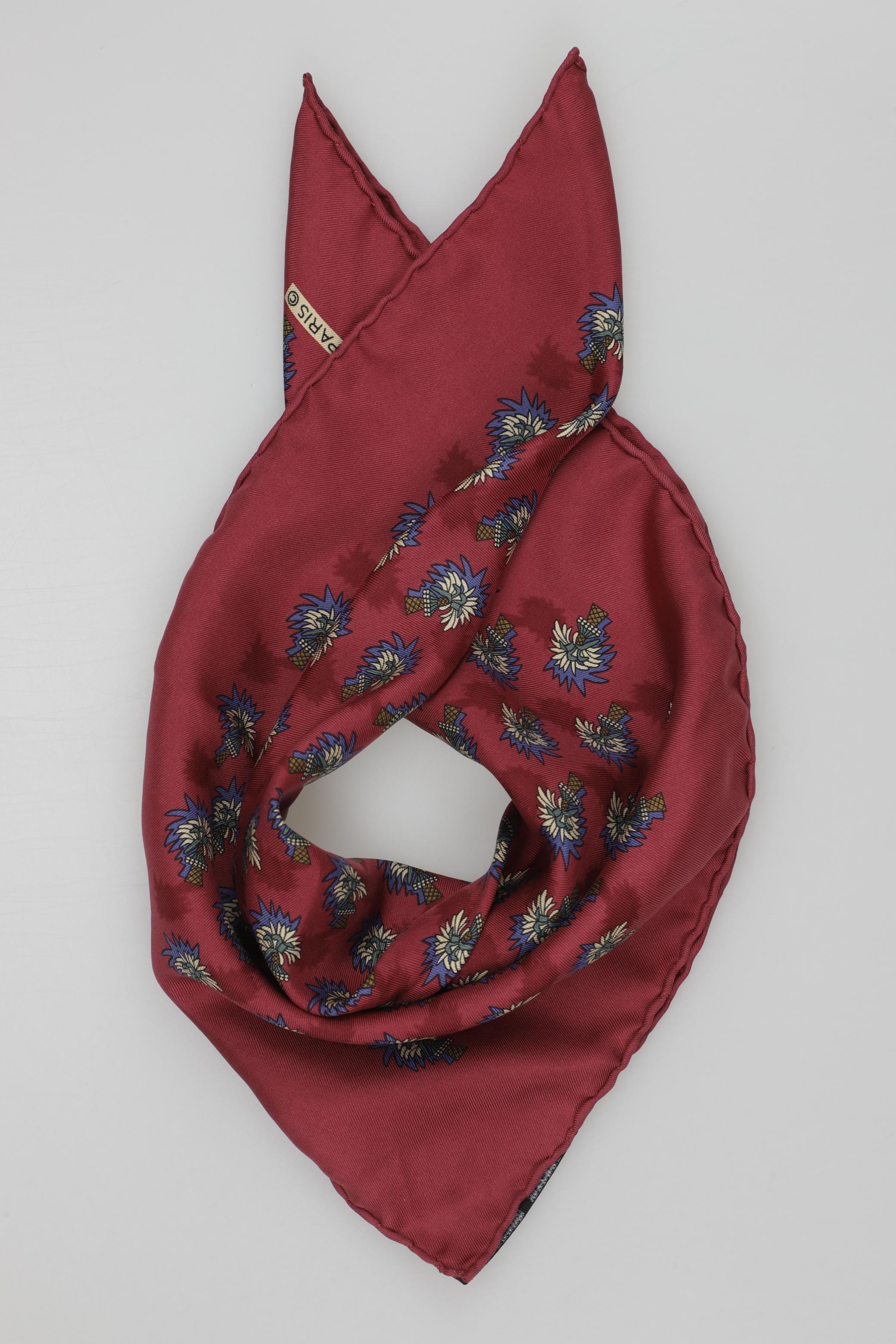 

Hermes Damen Schal, bordeaux, Gr.