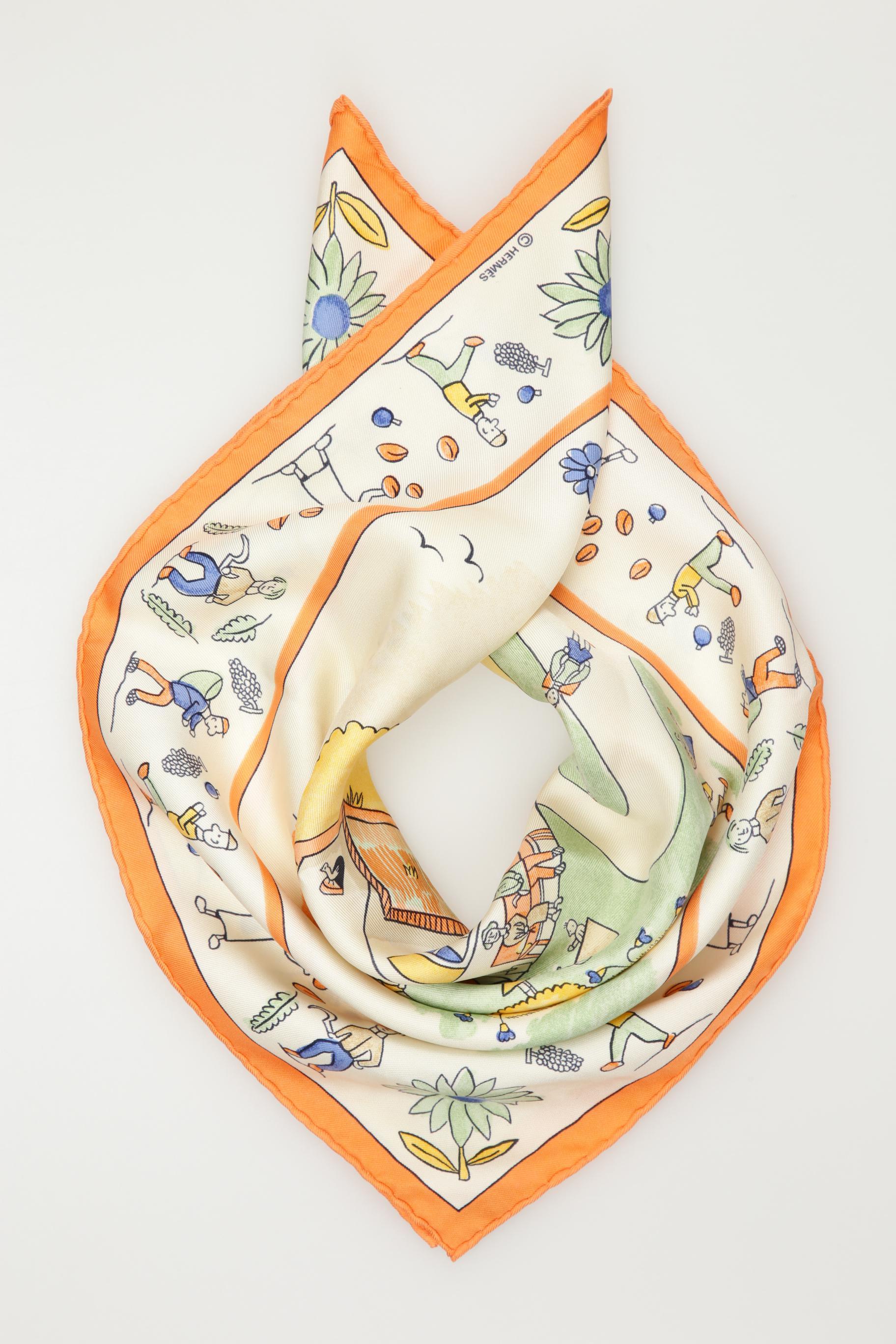 

Hermes Damen Schal, mehrfarbig, Gr.