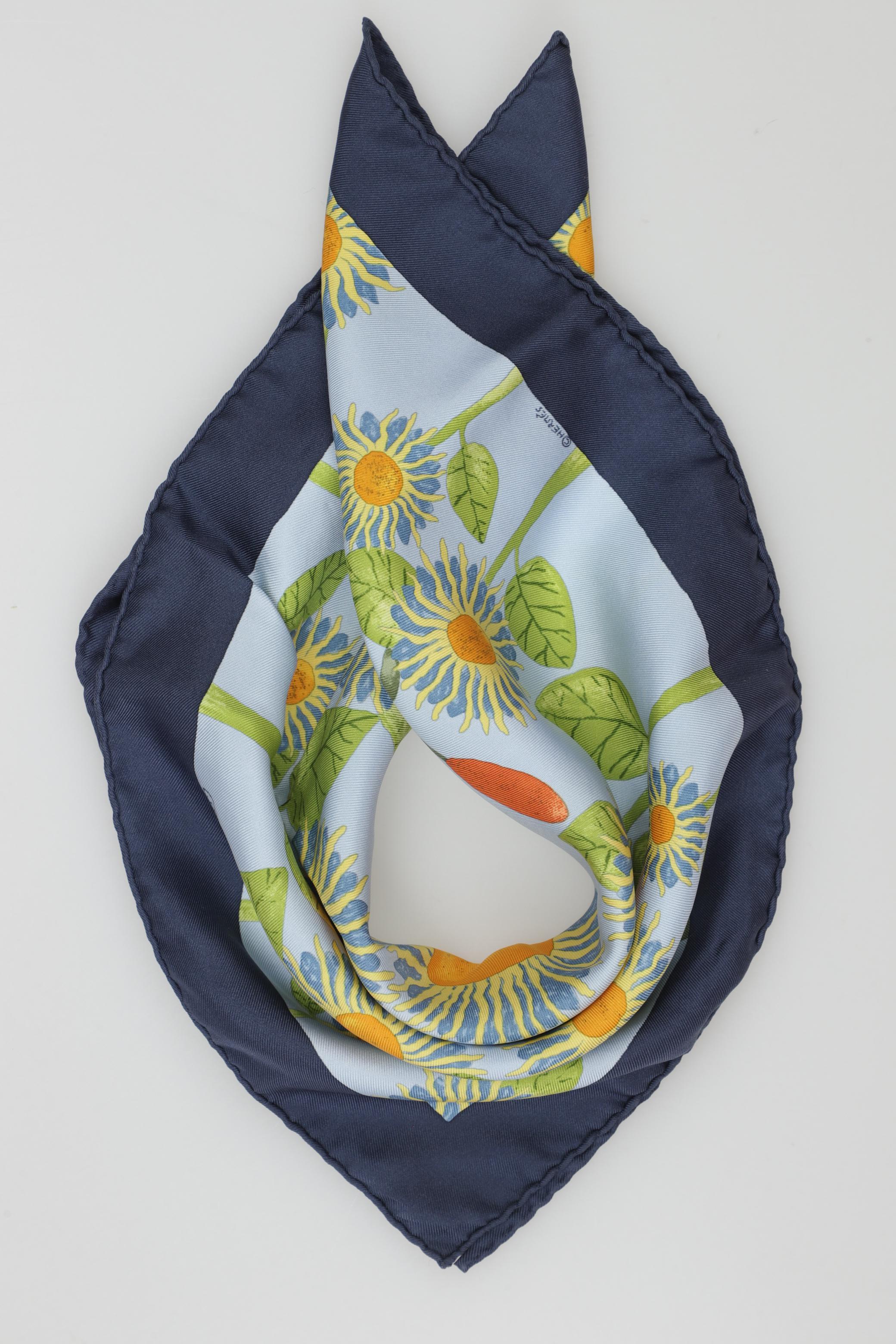

Hermes Damen Schal, hellblau, Gr.