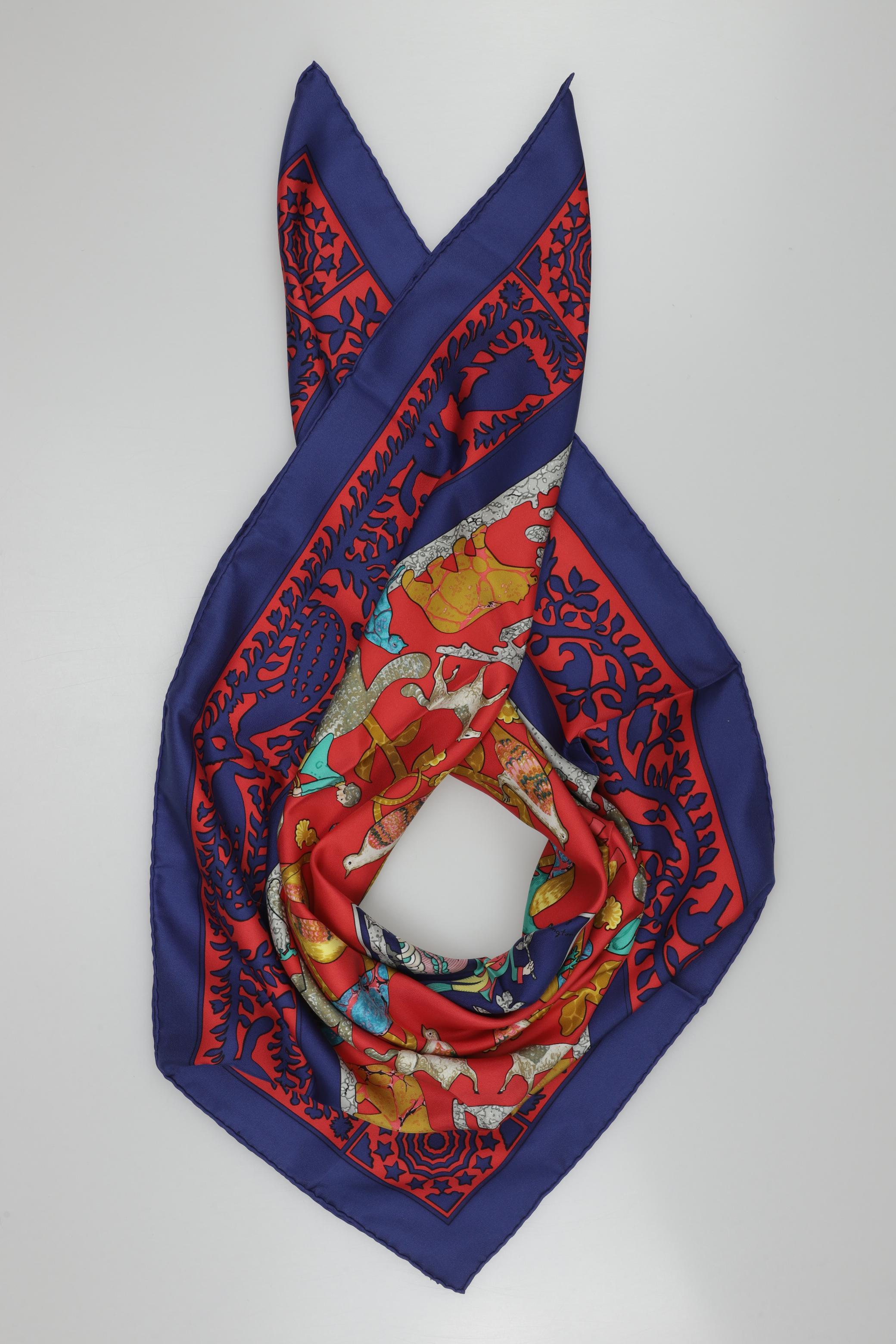

Hermes Damen Schal, mehrfarbig, Gr.