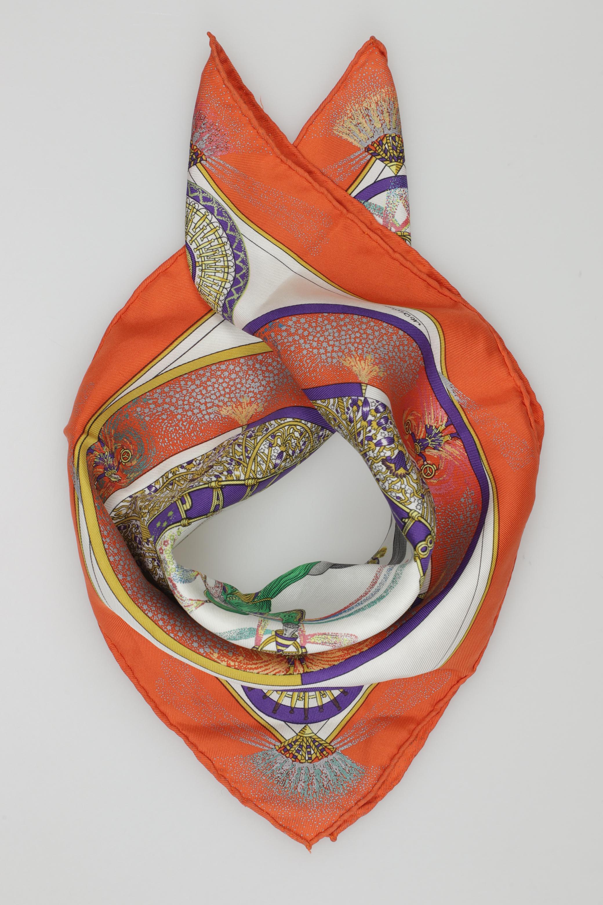 

Hermes Damen Schal, mehrfarbig, Gr.