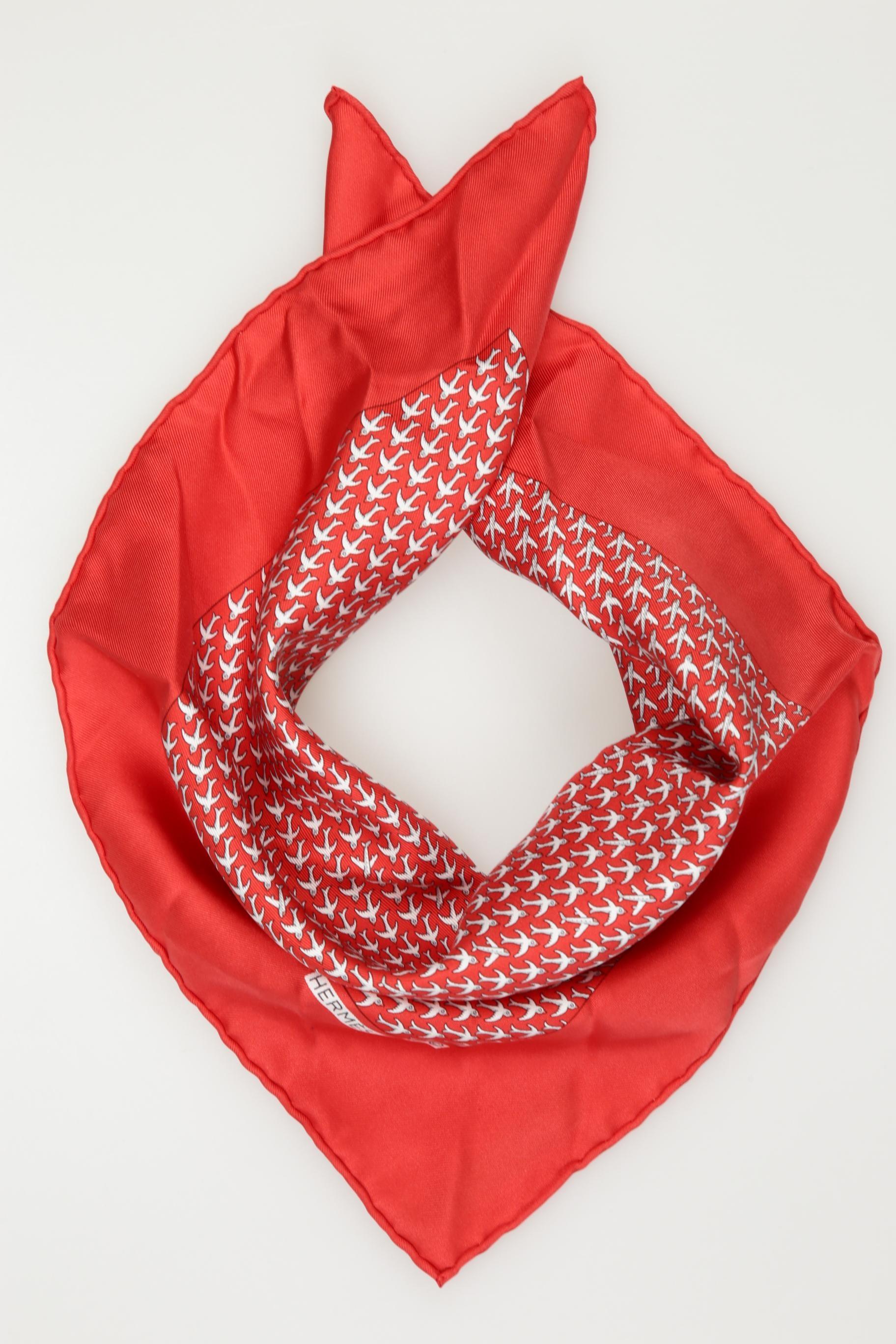 

Hermes Damen Schal, rot, Gr.