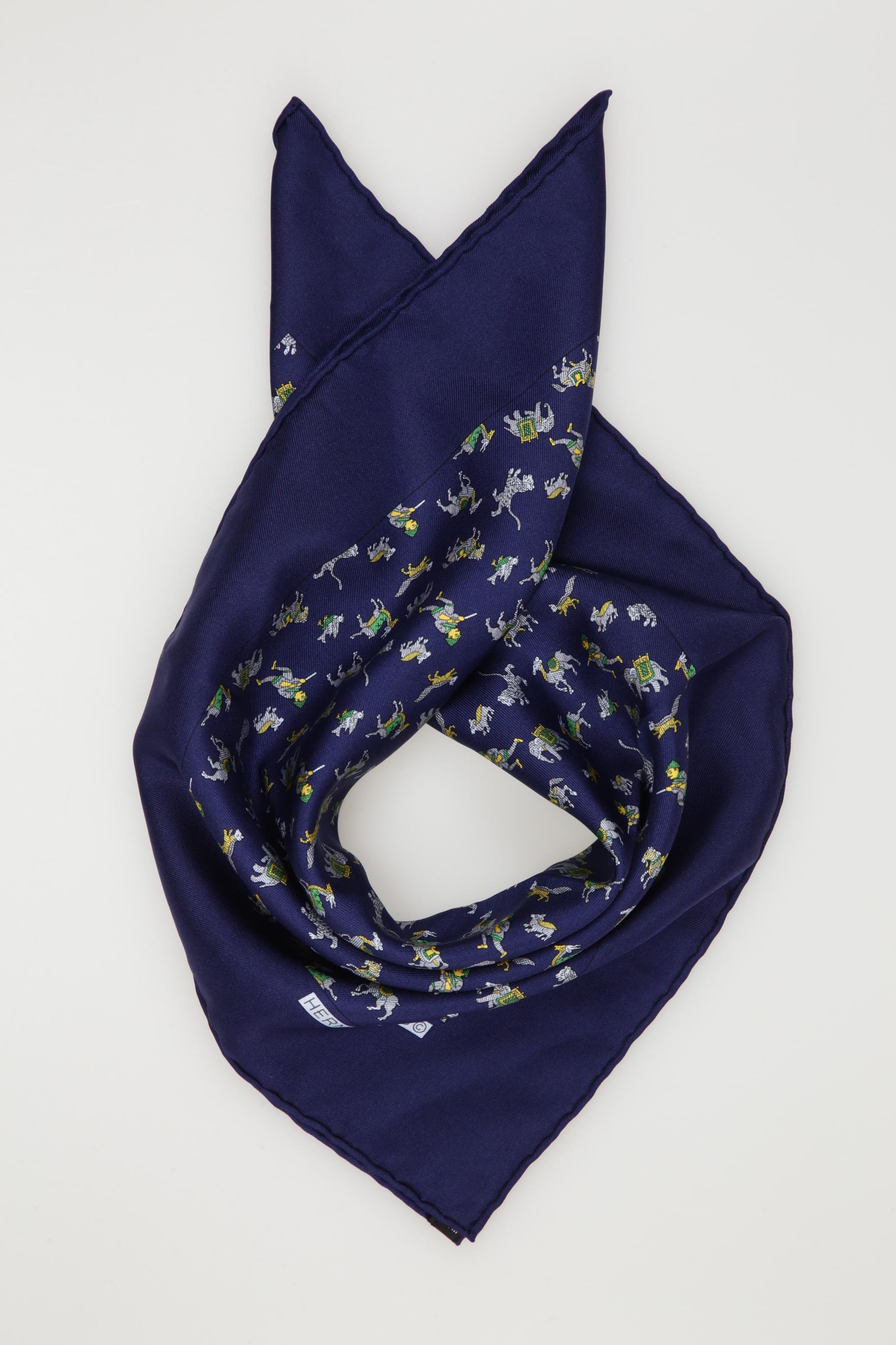 

Hermes Damen Schal, marineblau, Gr.