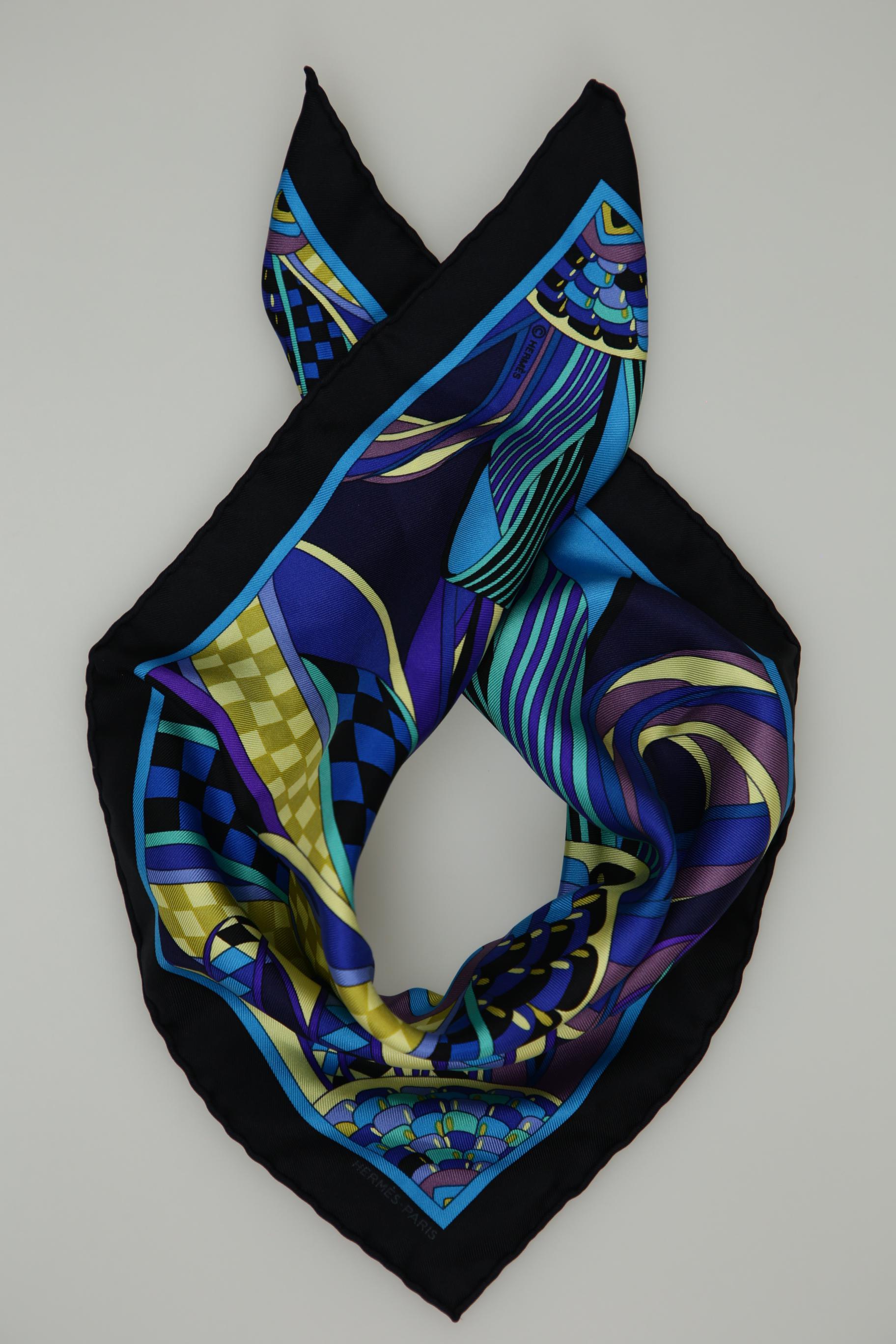 

Hermes Damen Schal, mehrfarbig, Gr.