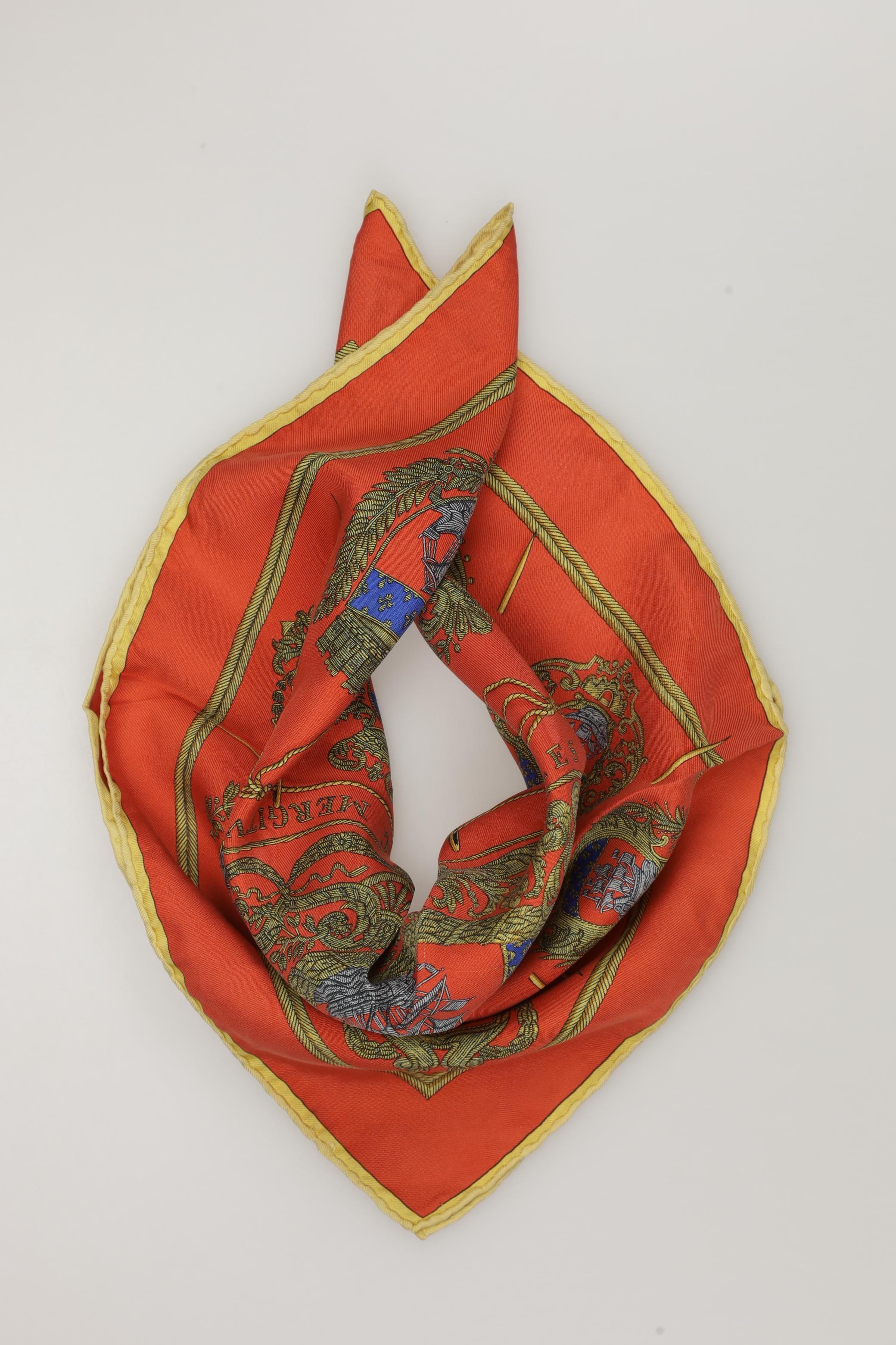 

Hermes Damen Schal, rot, Gr.