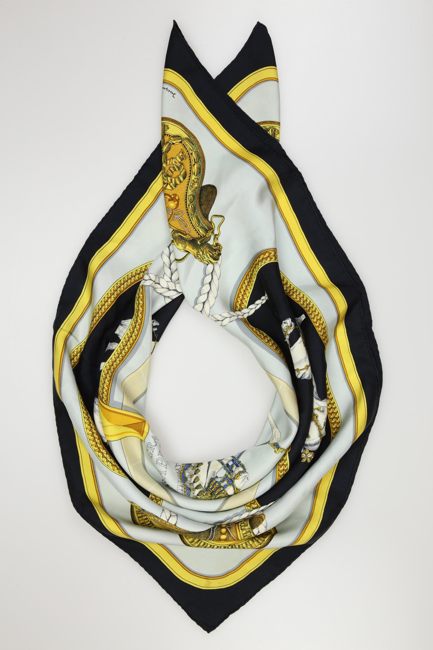 

Hermes Damen Schal, hellblau, Gr.