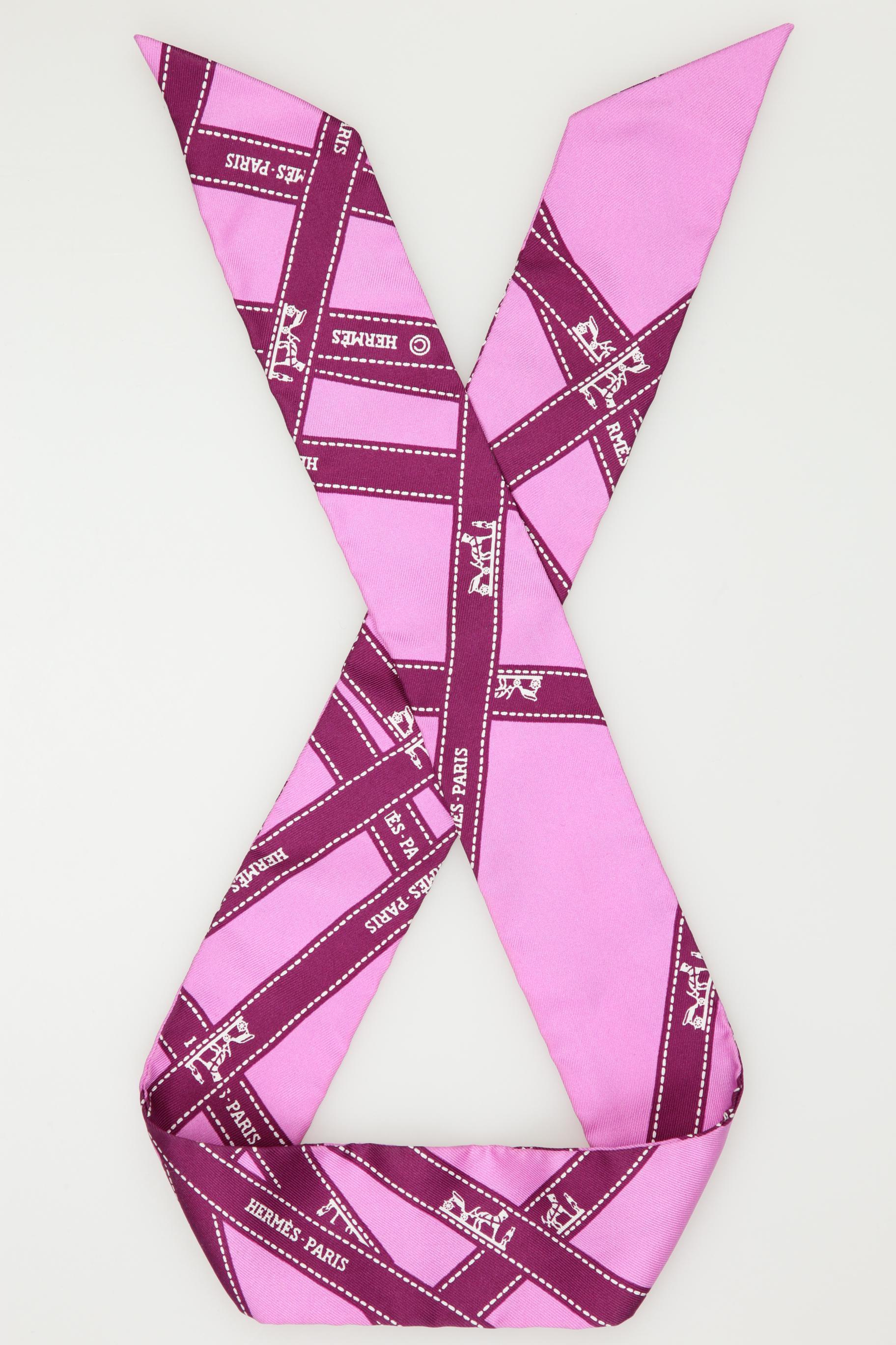 

Hermes Damen Schal, pink, Gr.
