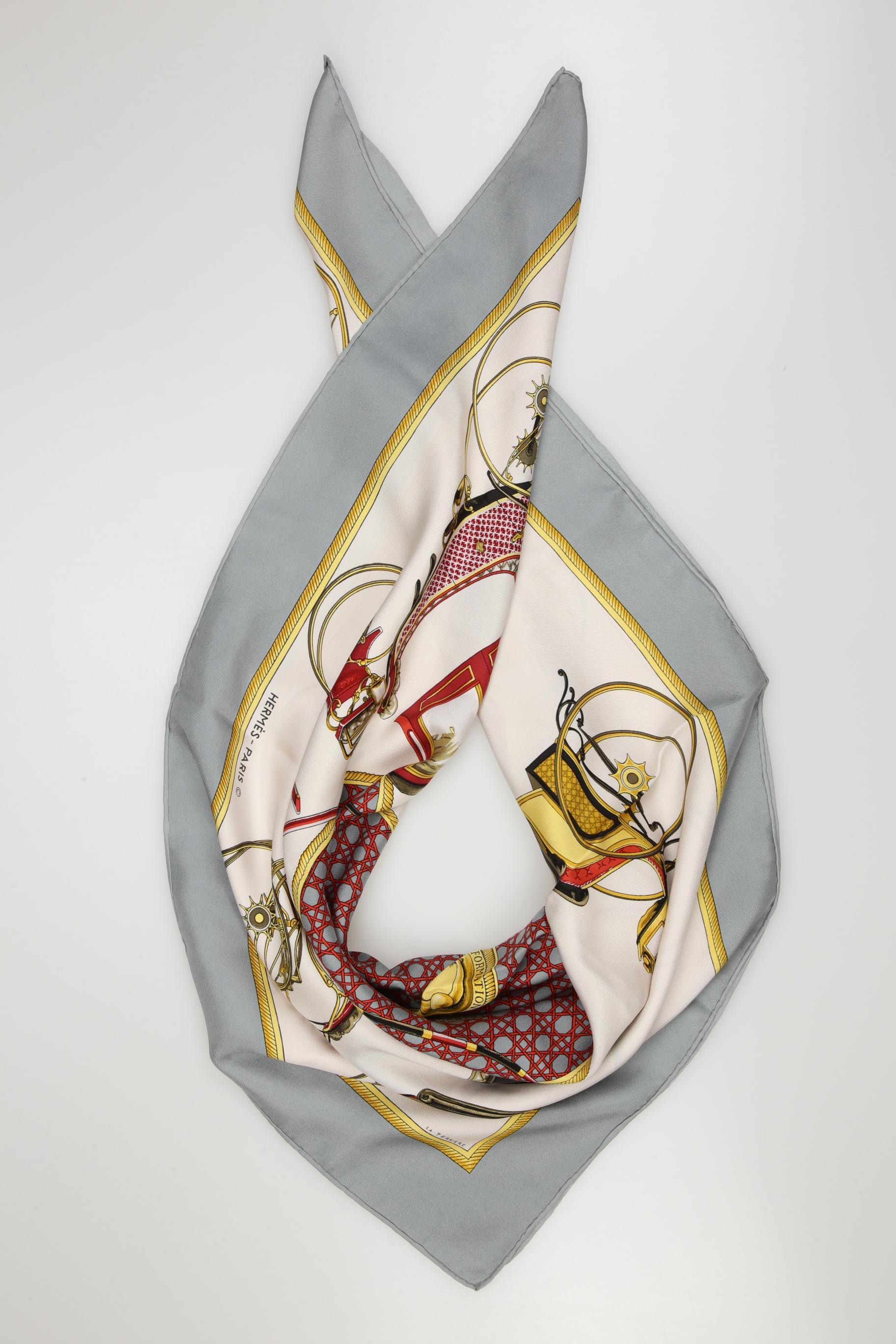 

Hermes Damen Schal, mehrfarbig, Gr.