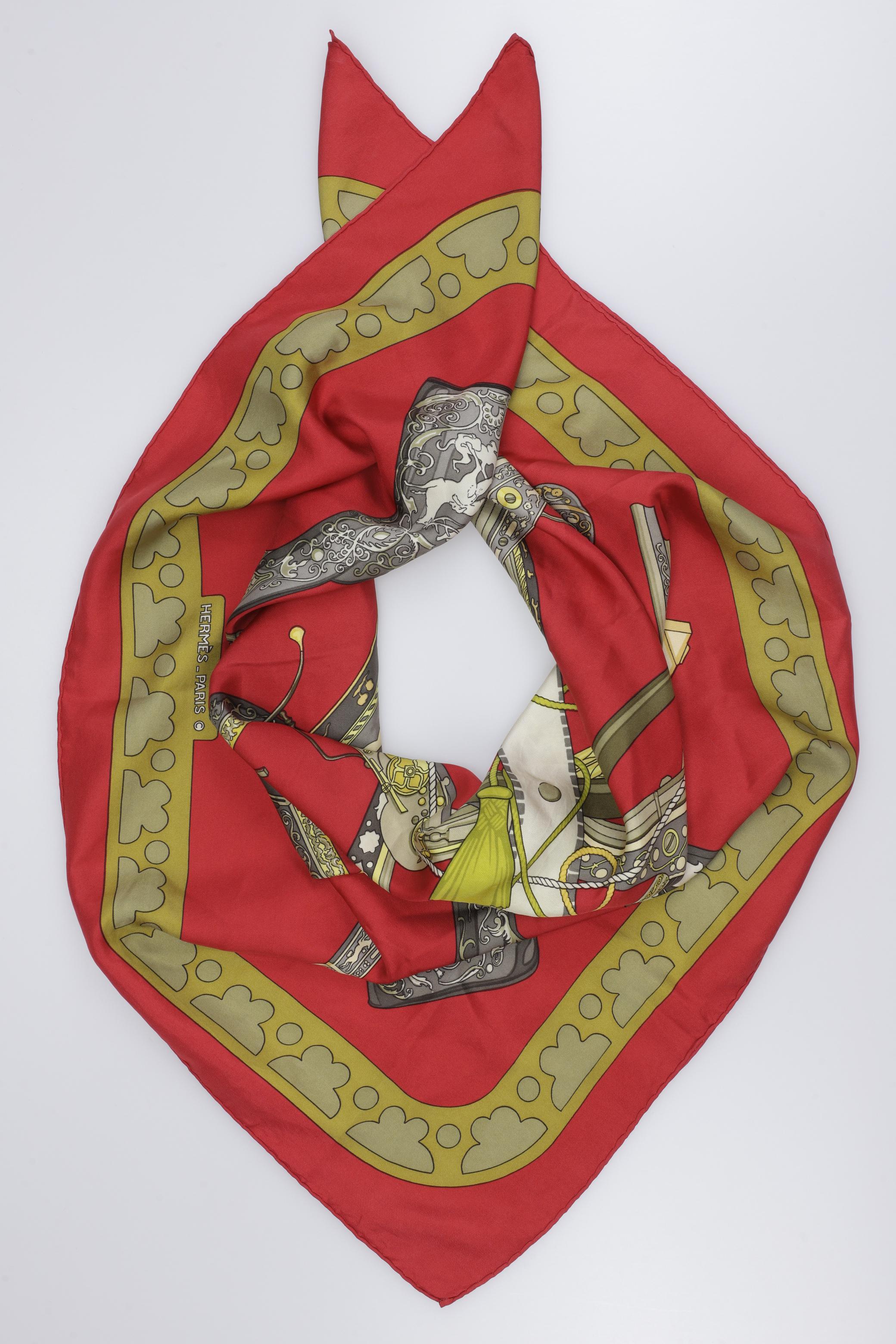 

Hermes Damen Schal, mehrfarbig, Gr.