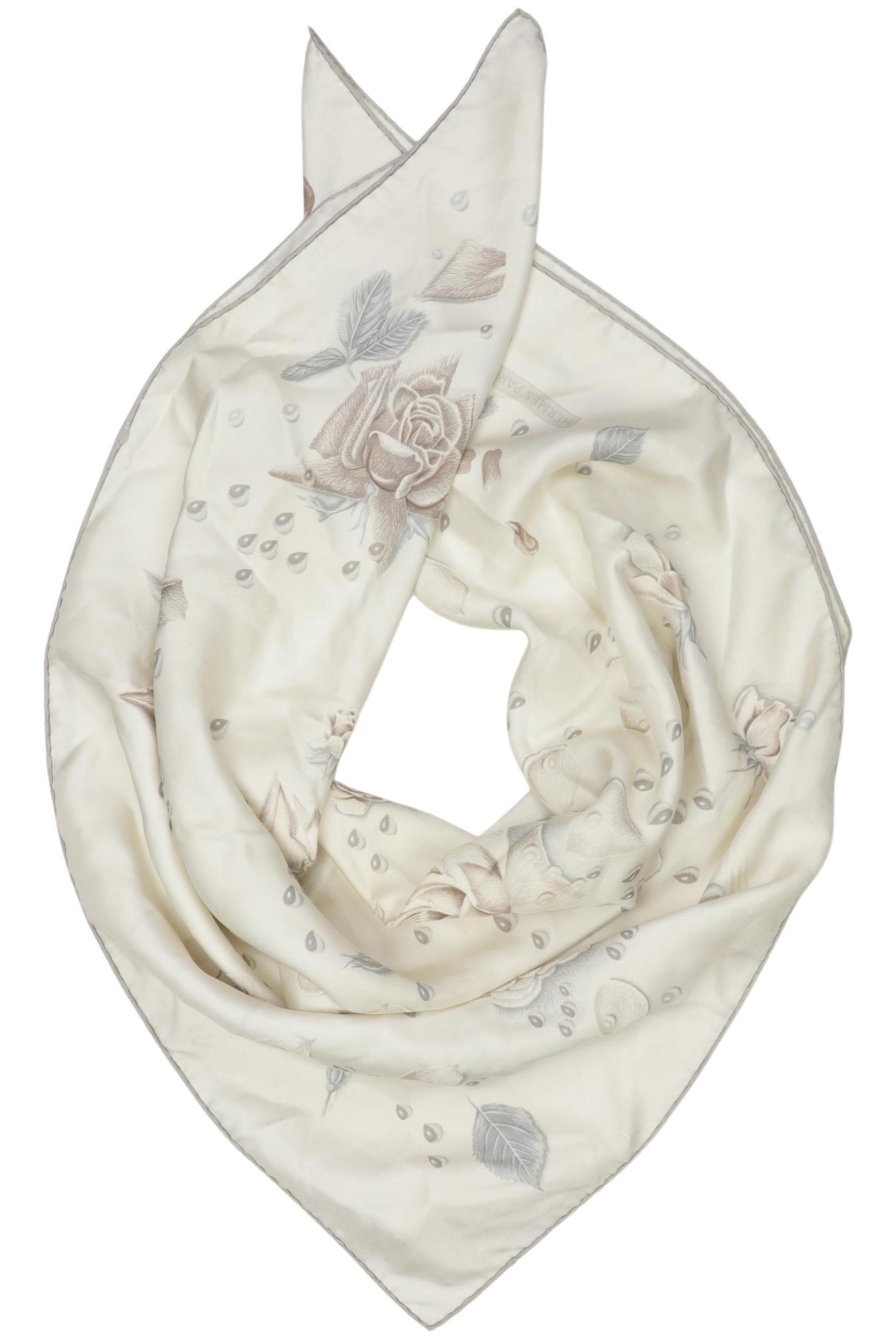 

Hermes Damen Schal, cremeweiß, Gr.