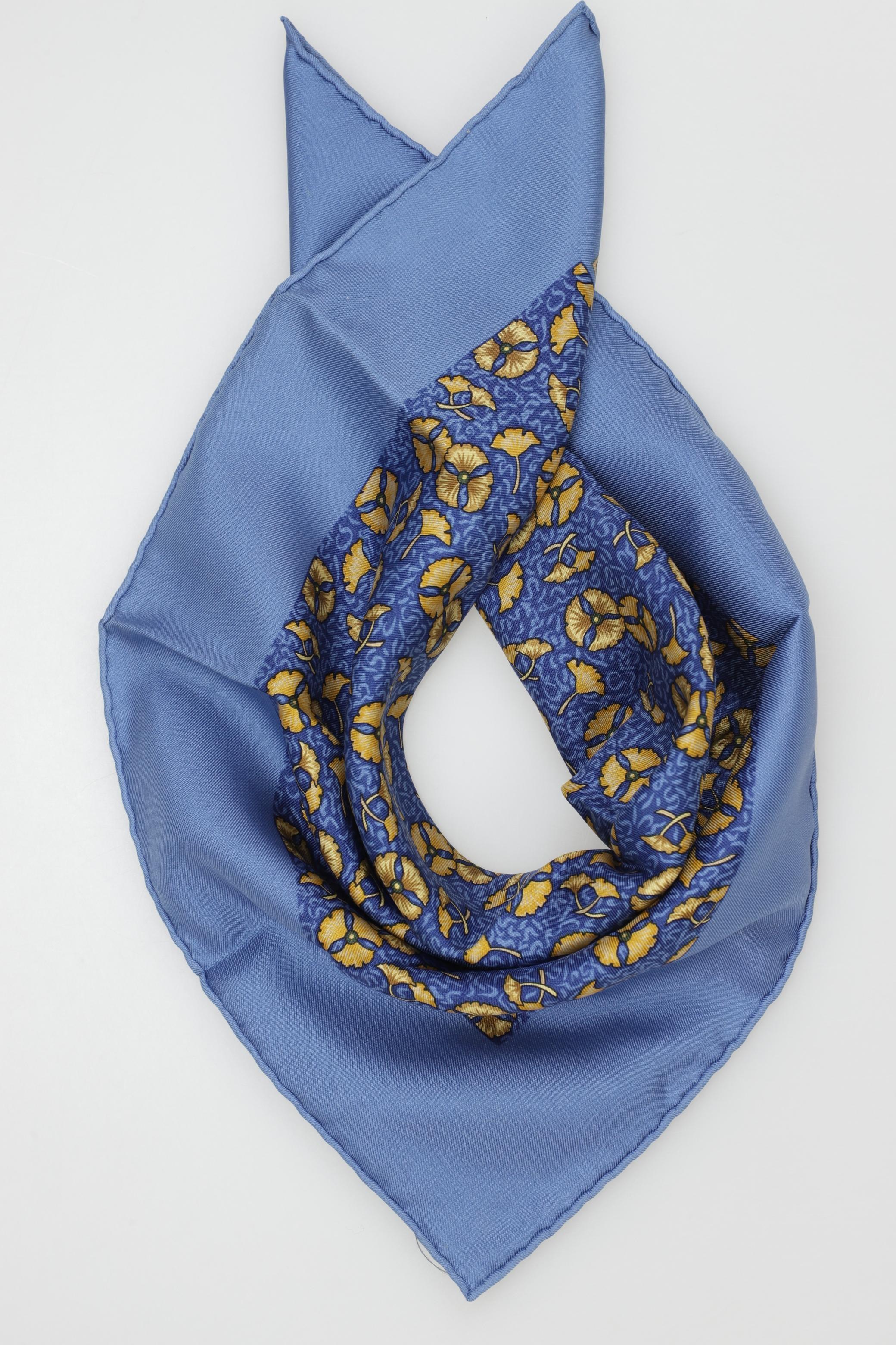 

Hermes Damen Schal, blau, Gr.