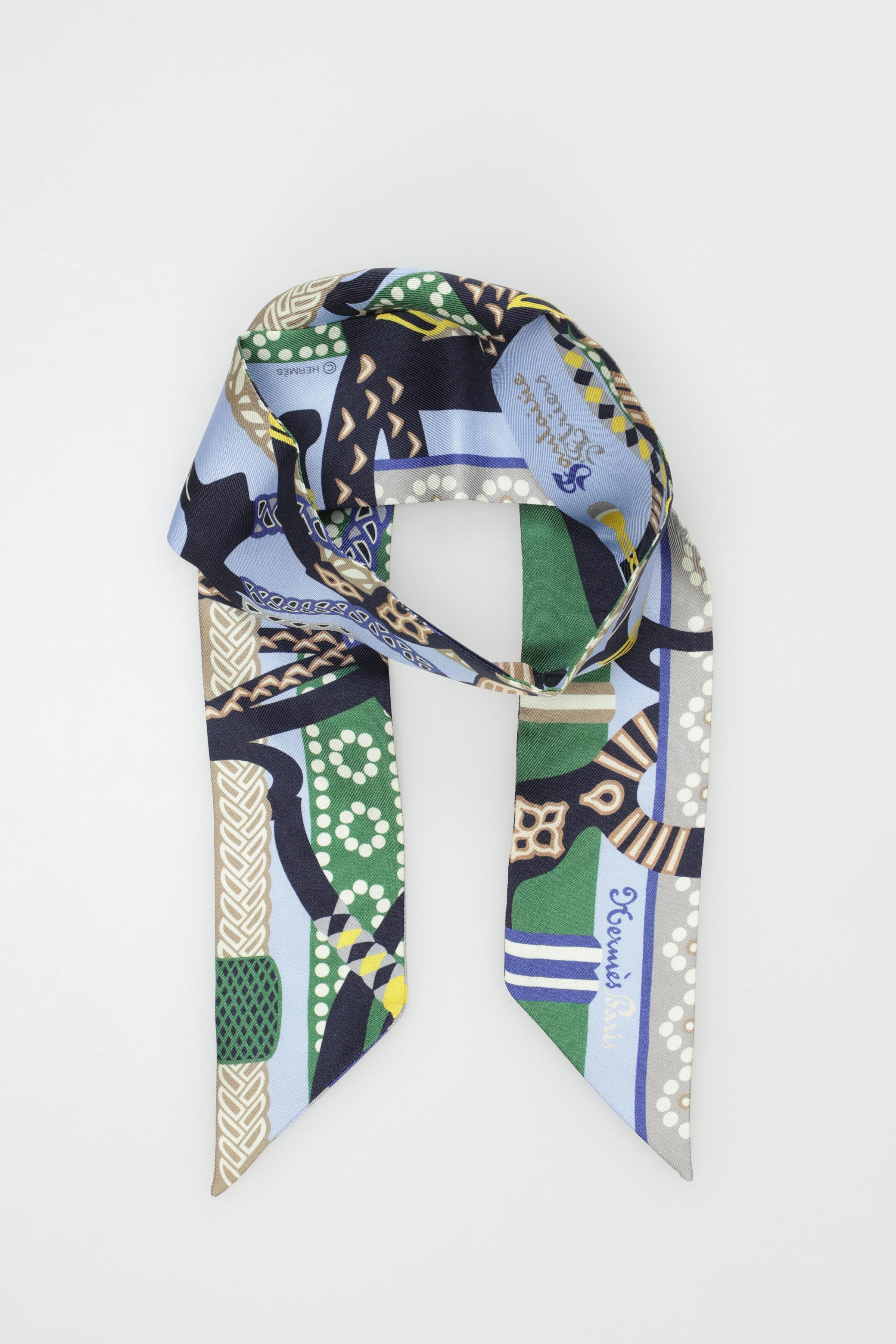 

Hermes Damen Schal, hellblau, Gr.