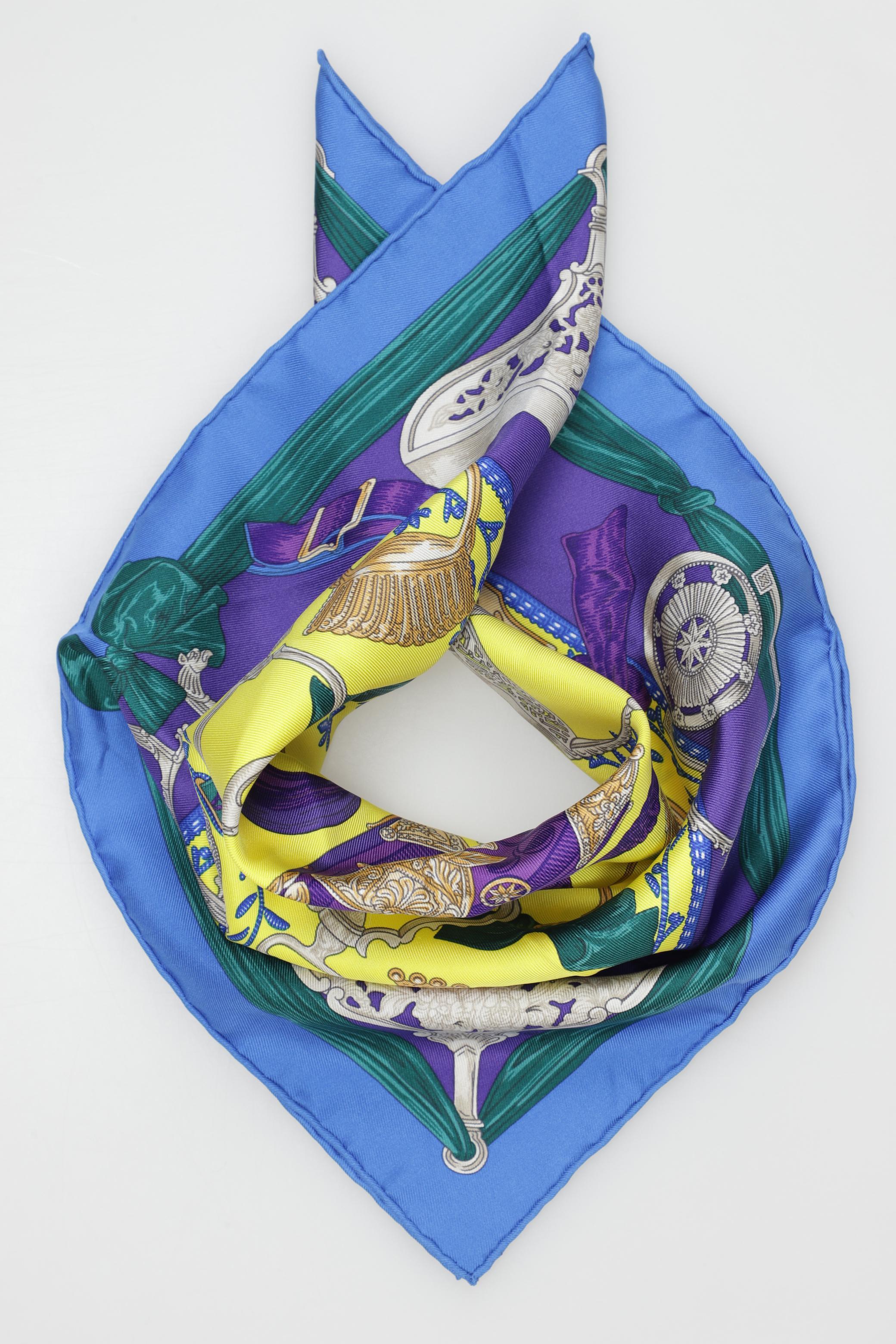 

Hermes Damen Schal, flieder, Gr.