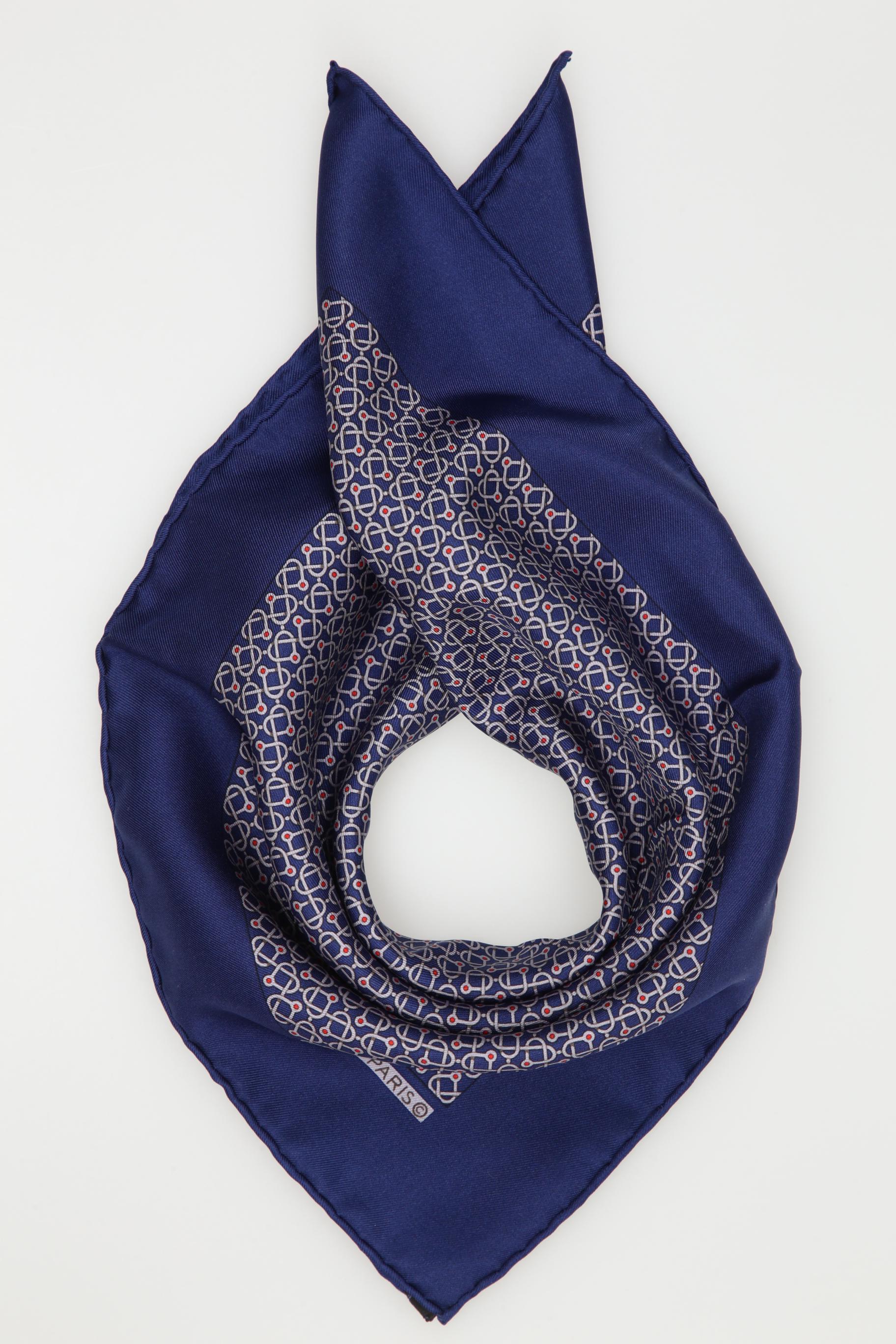

Hermes Damen Schal, marineblau, Gr.