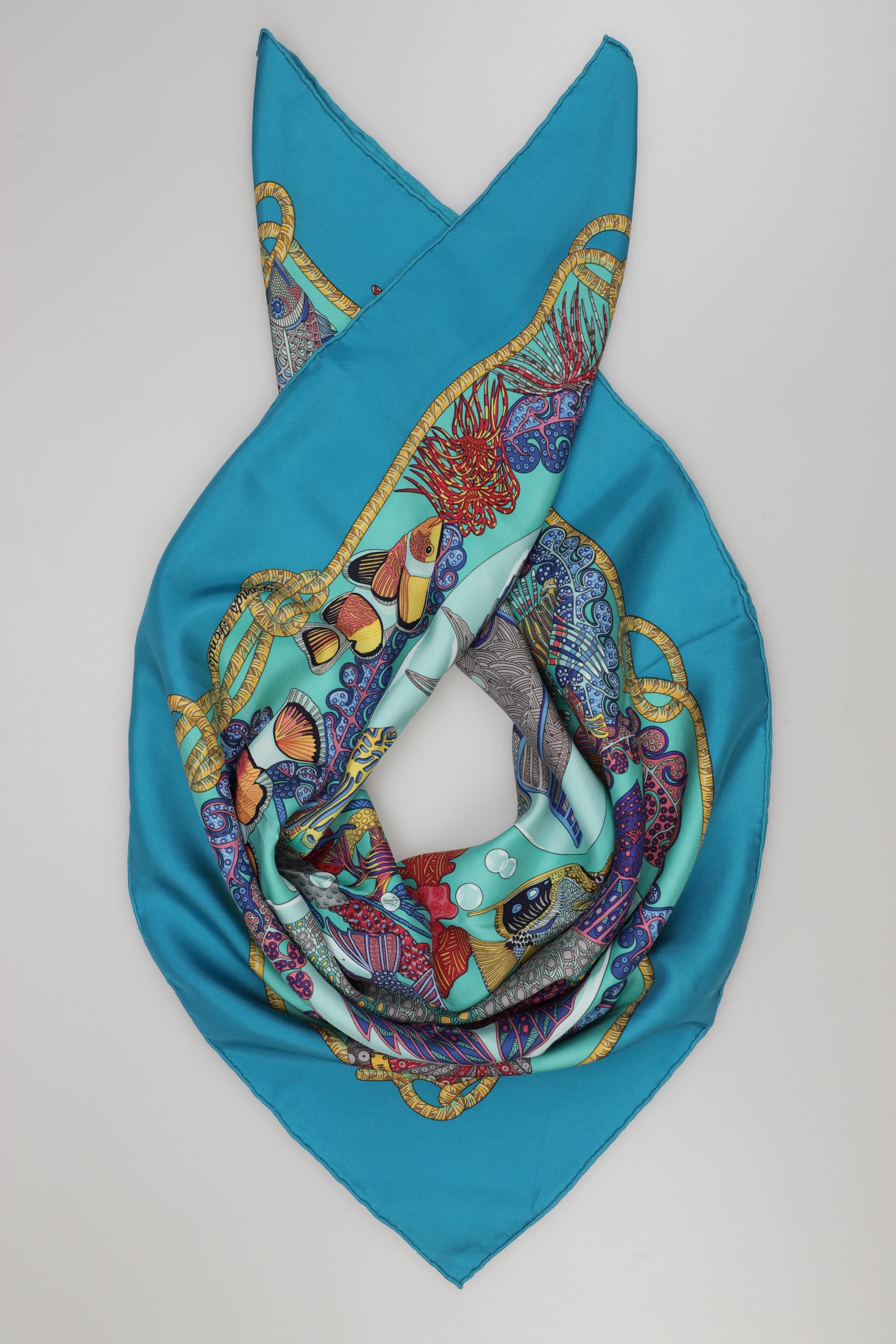 

Hermes Damen Schal, mehrfarbig, Gr.