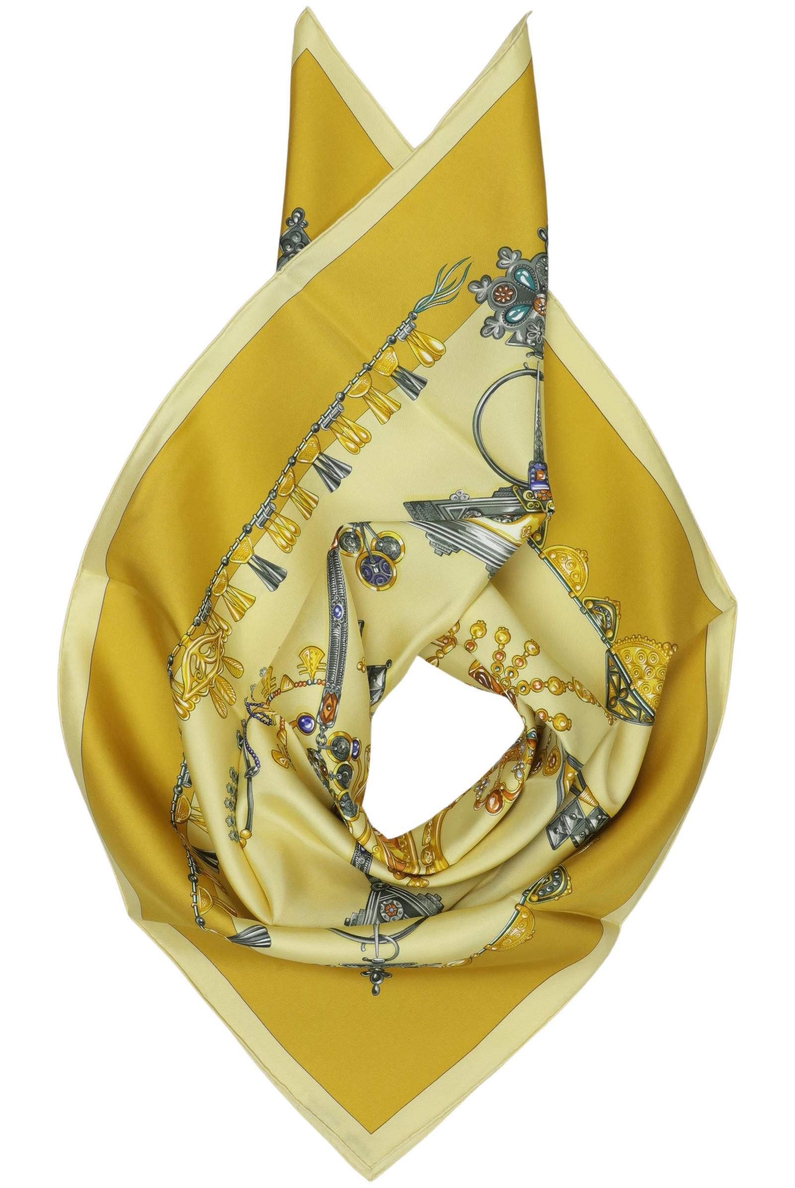 

Hermes Damen Schal, gelb, Gr.