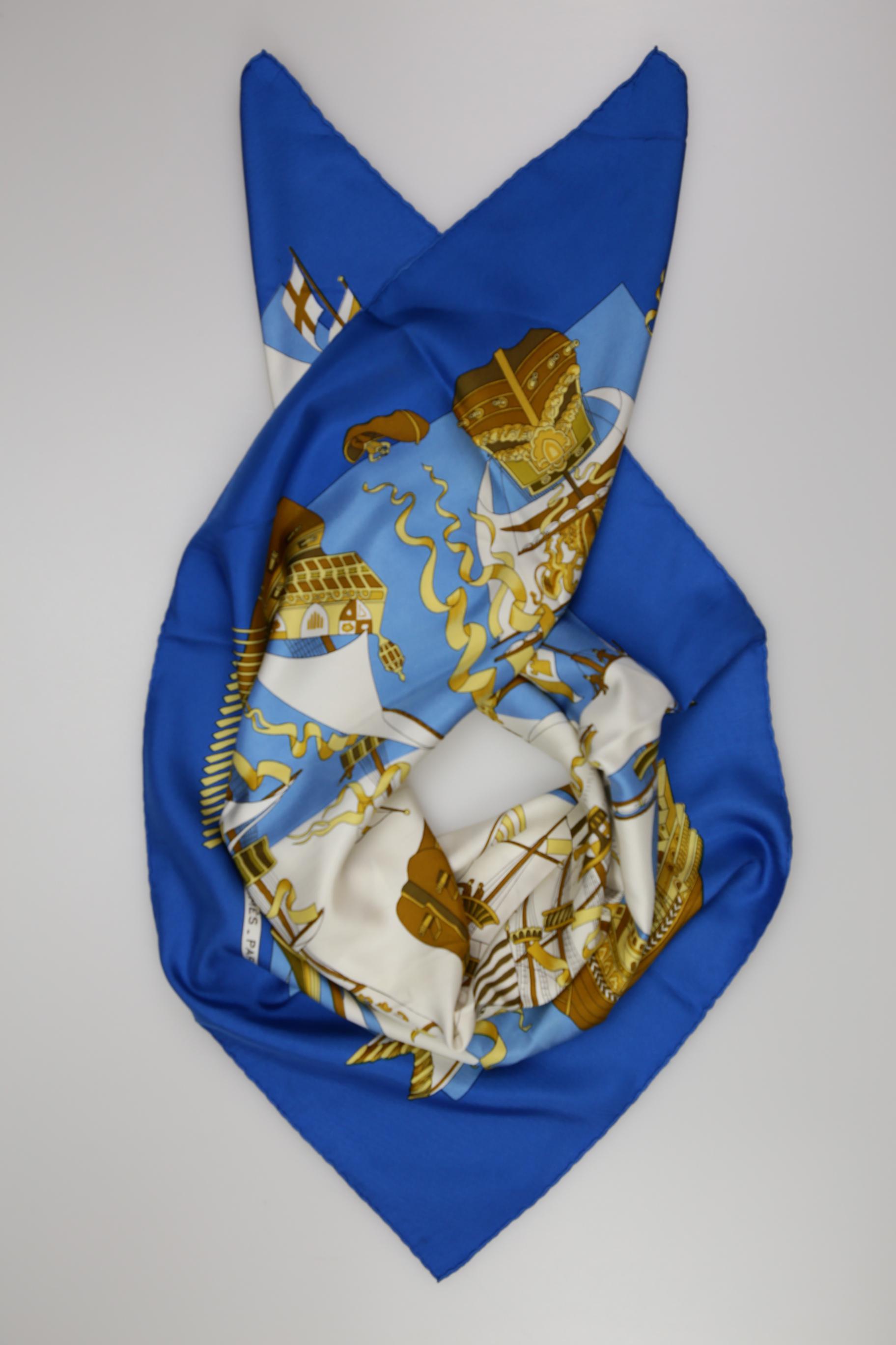 

Hermes Damen Schal, mehrfarbig, Gr.
