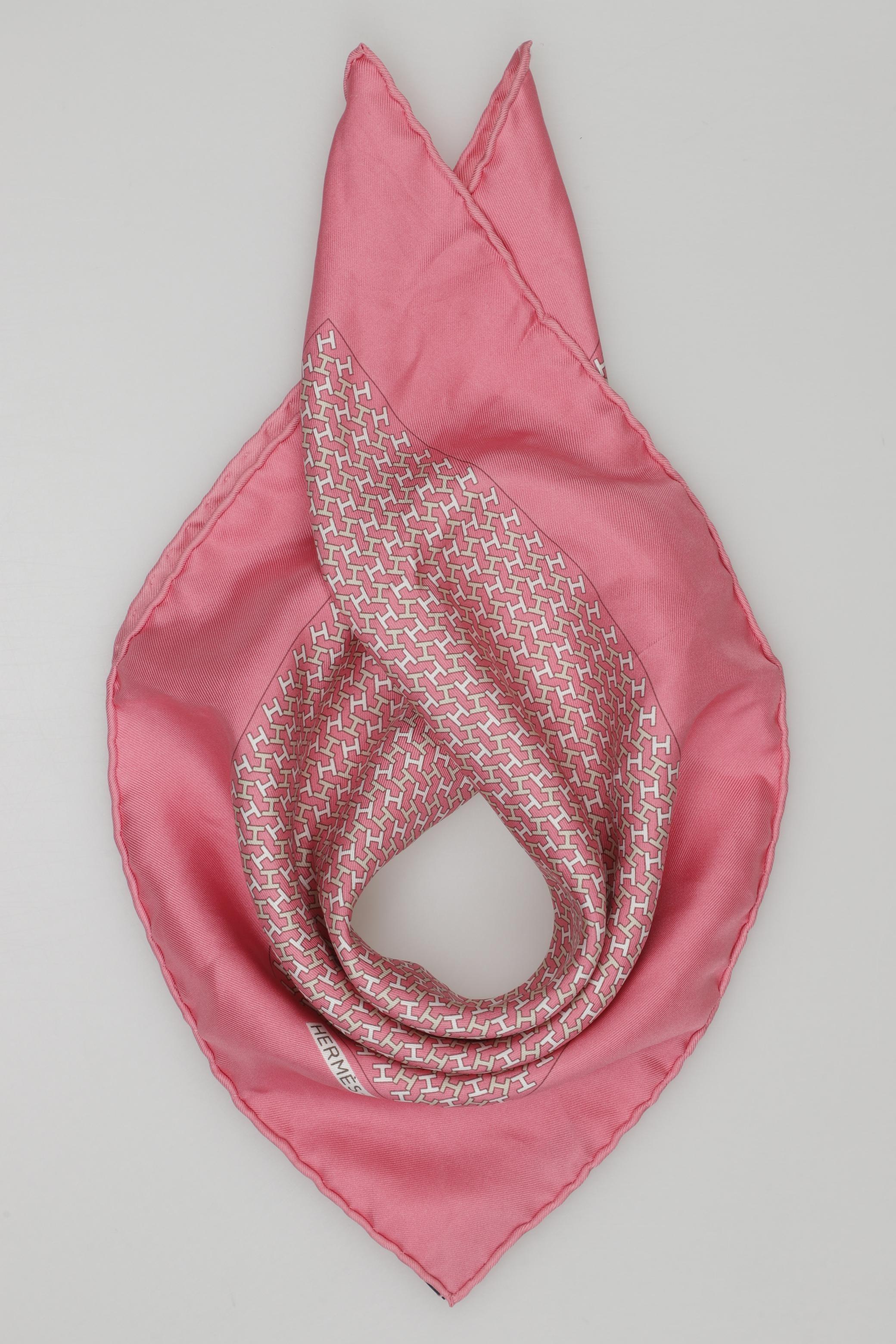 

Hermes Damen Schal, pink, Gr.