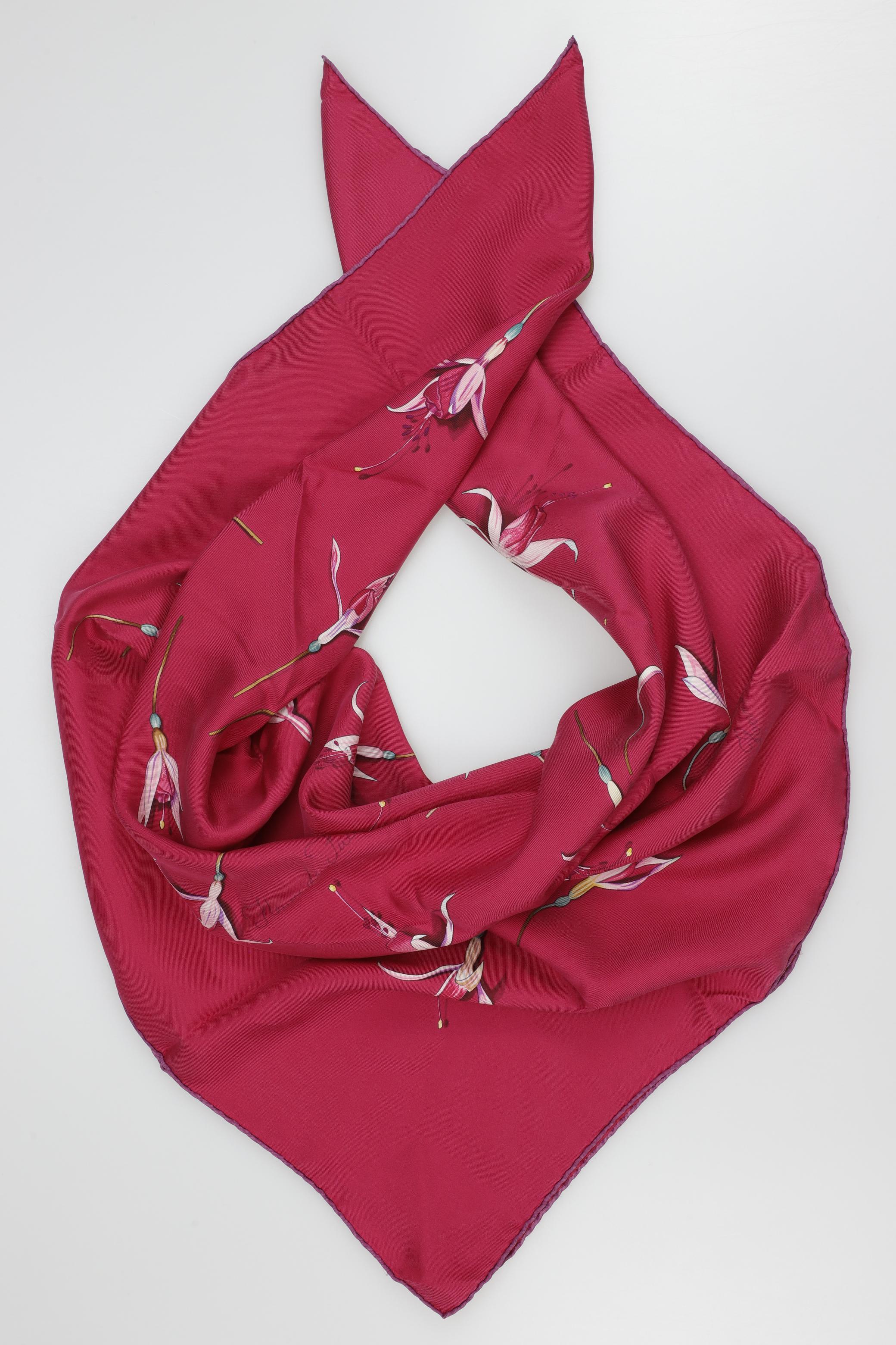 

Hermes Damen Schal, bordeaux, Gr.