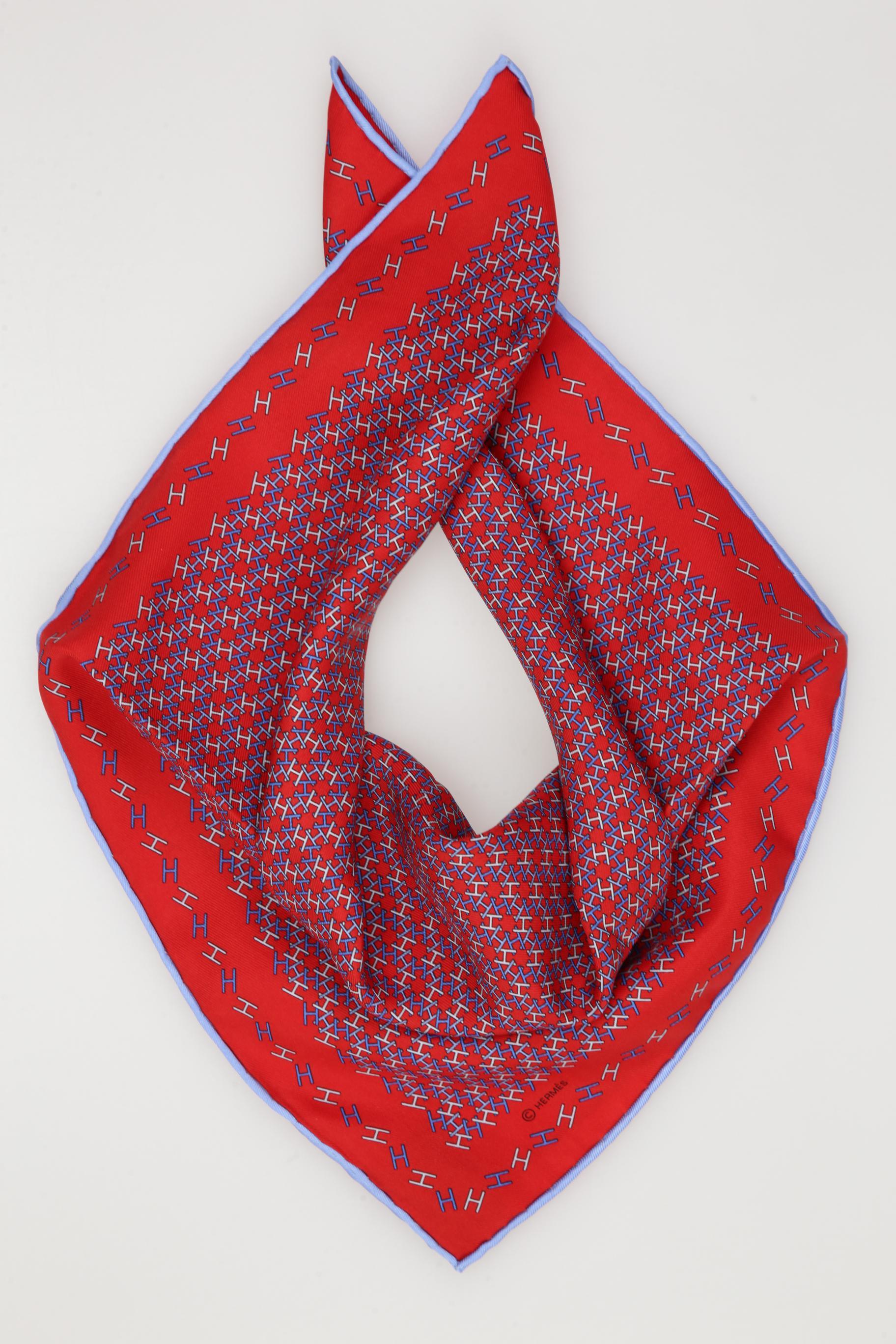 

Hermes Damen Schal, rot, Gr.