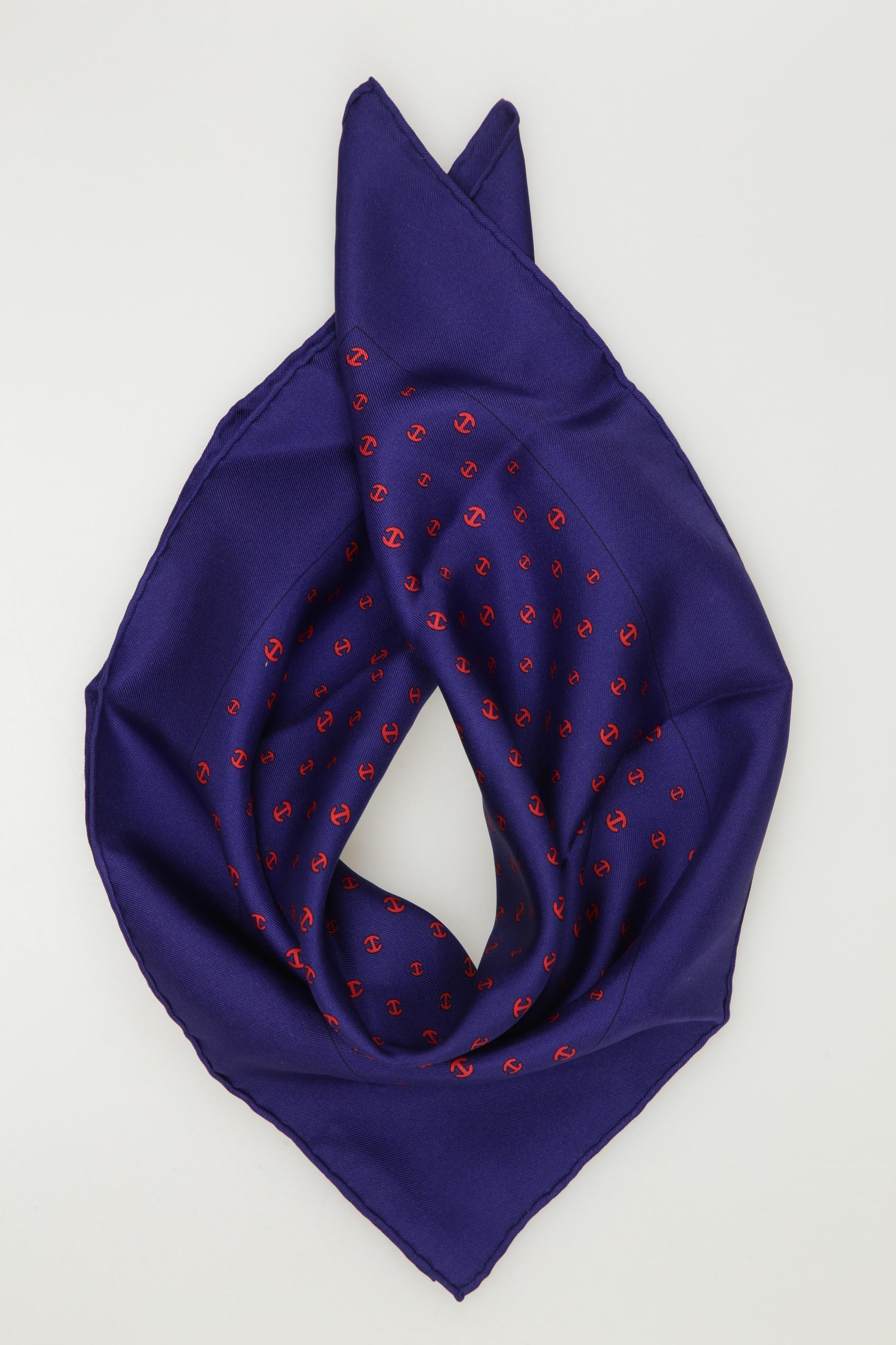 

Hermes Damen Schal, marineblau, Gr.