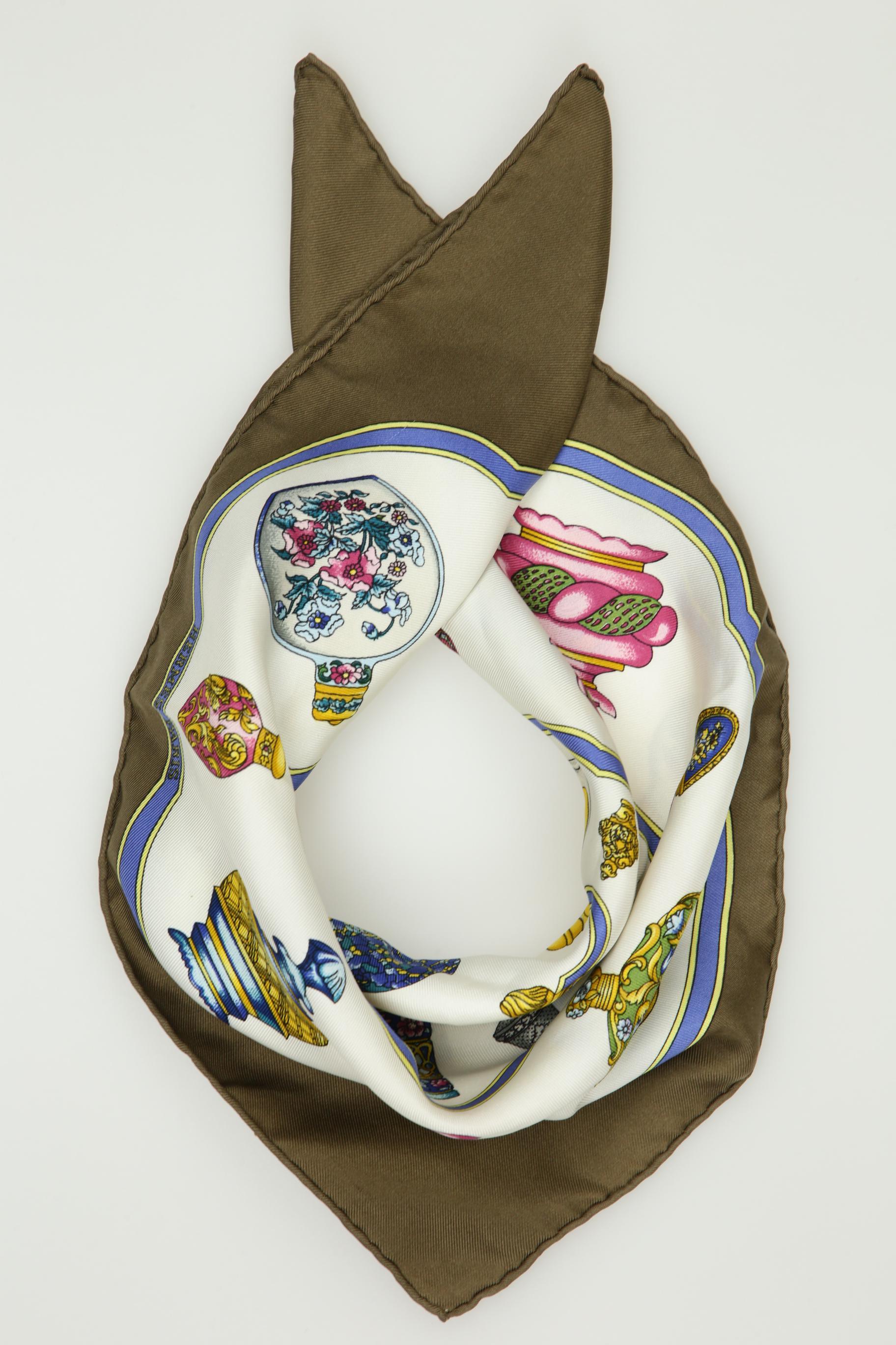 

Hermes Damen Schal, mehrfarbig, Gr.