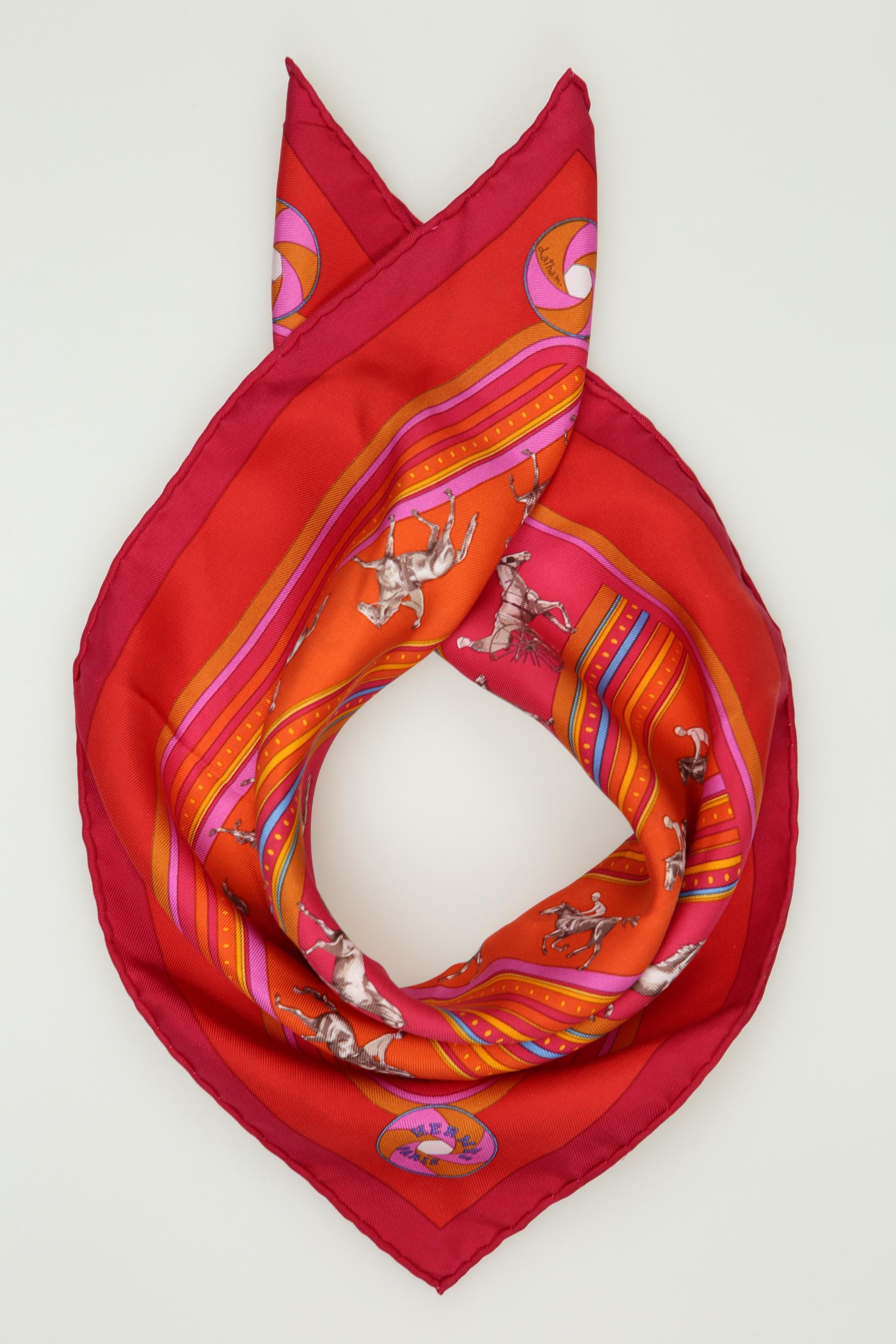 

Hermes Damen Schal, pink, Gr.