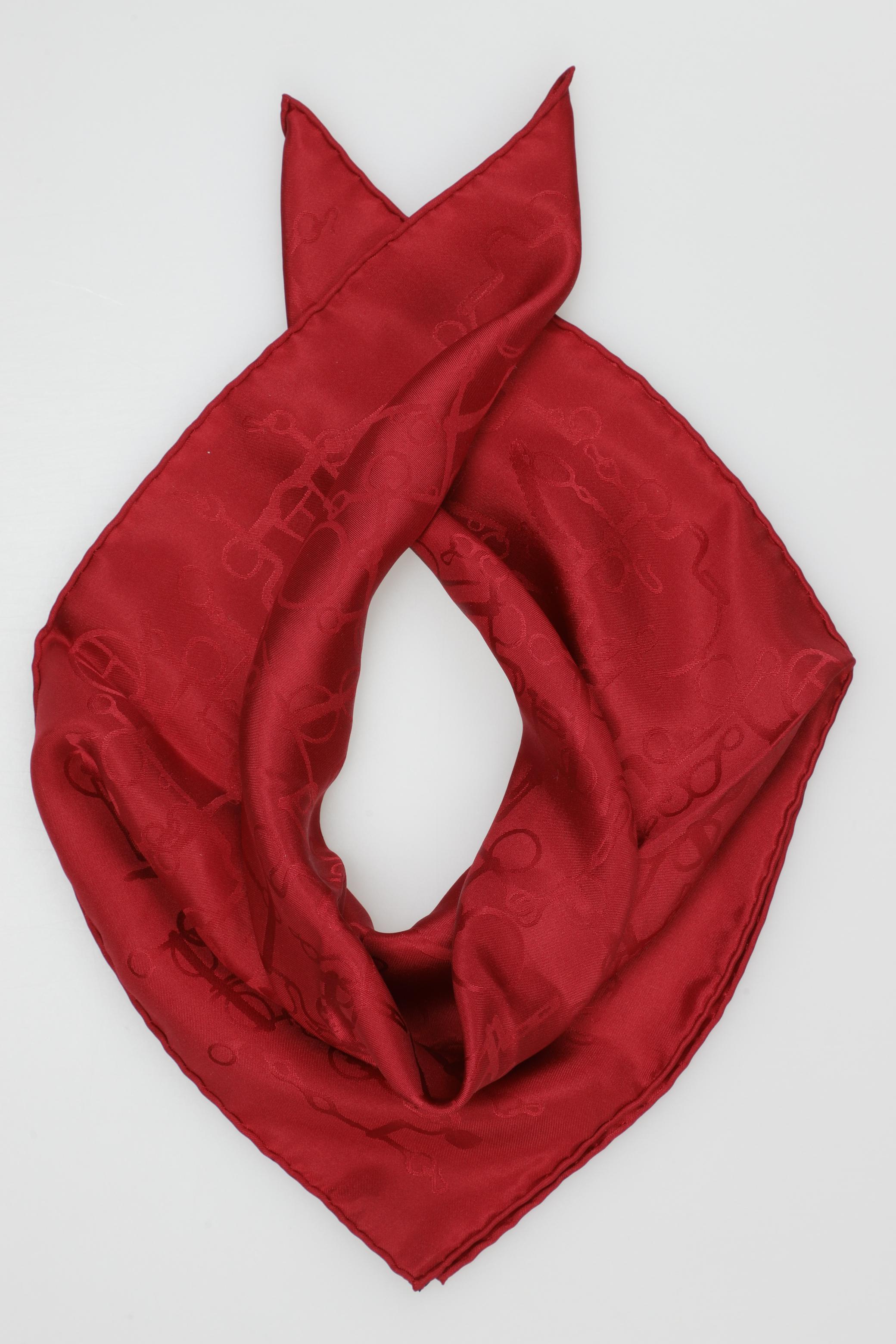 

Hermes Damen Schal, rot, Gr.