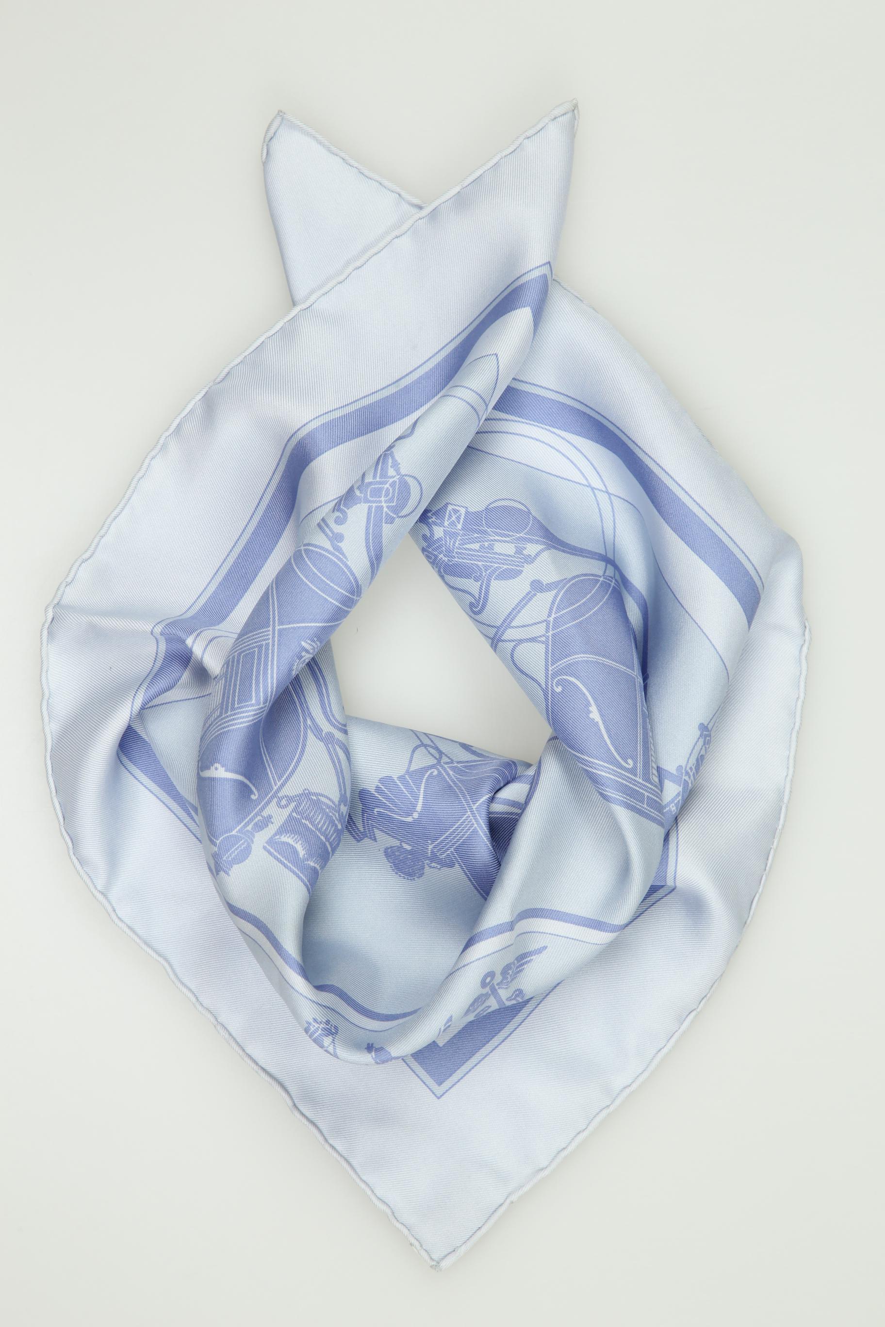 

Hermes Damen Schal, hellblau, Gr.