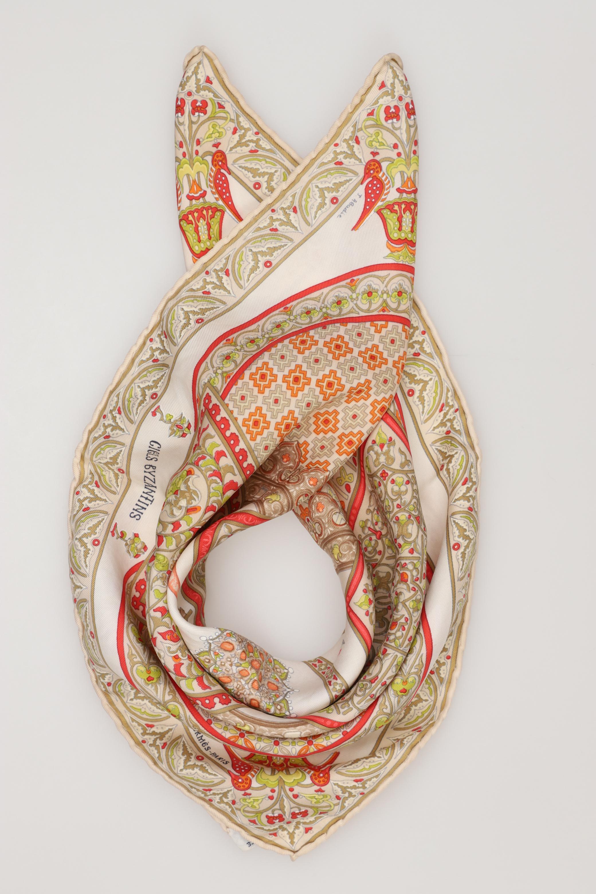 

Hermes Damen Schal, mehrfarbig, Gr.