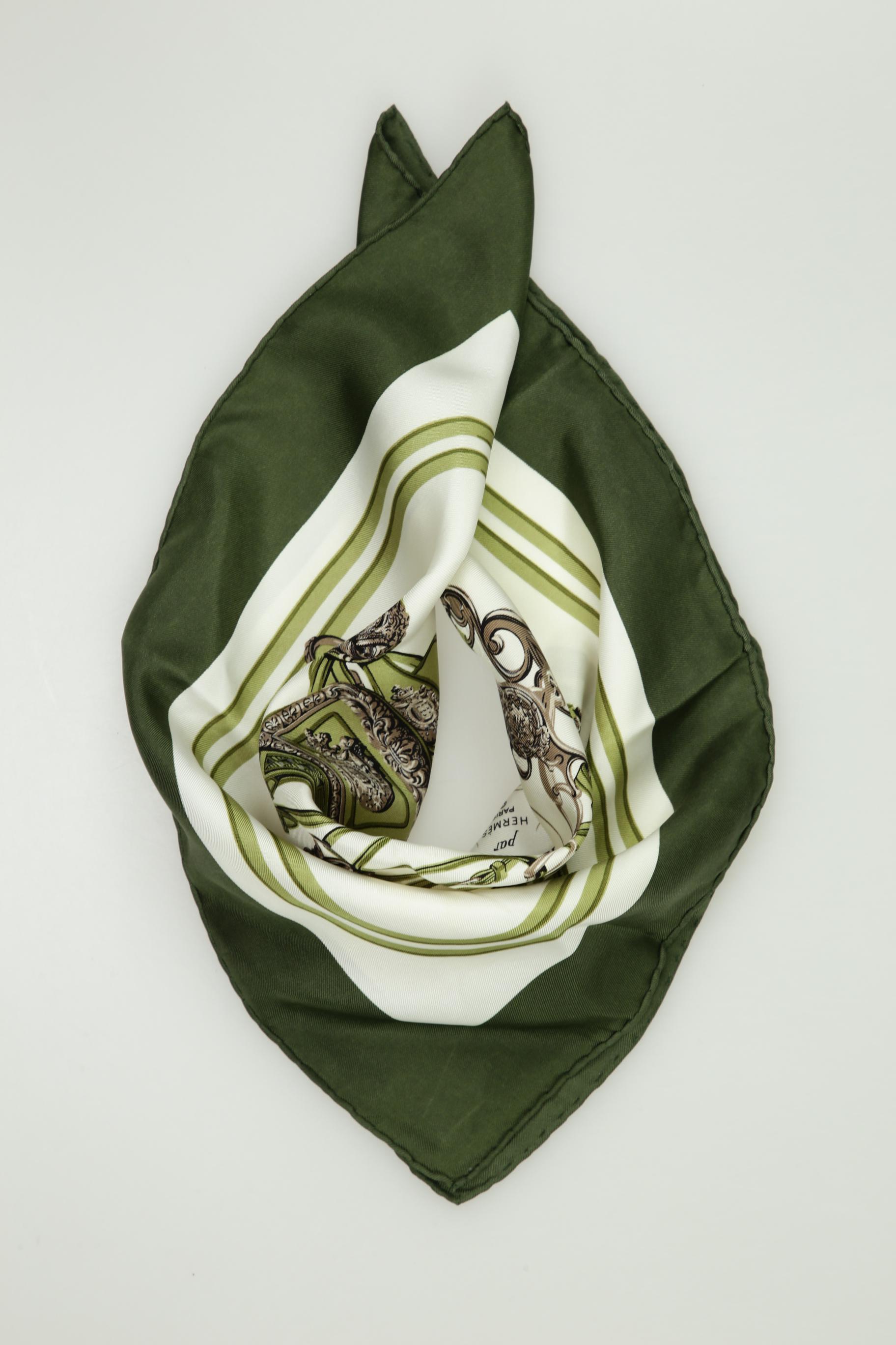 

Hermes Damen Schal, grün, Gr.