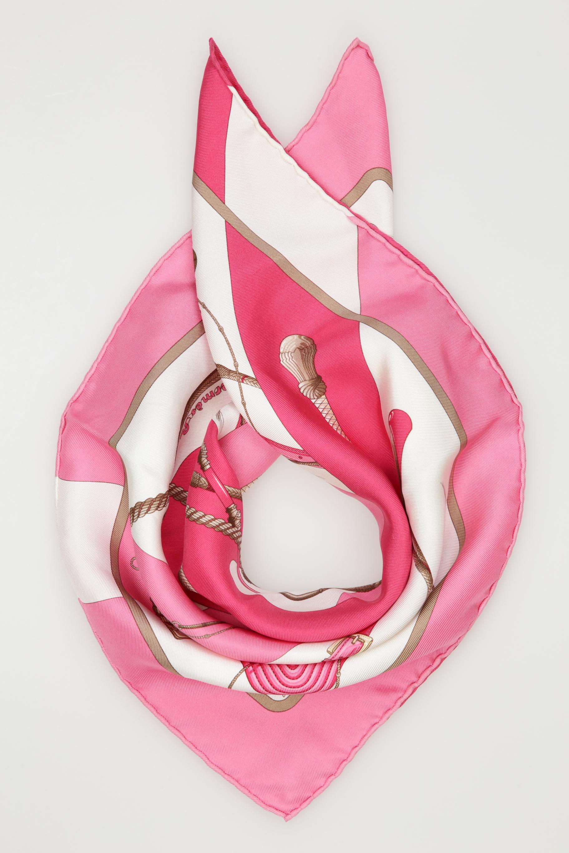 

Hermes Damen Schal, pink, Gr.