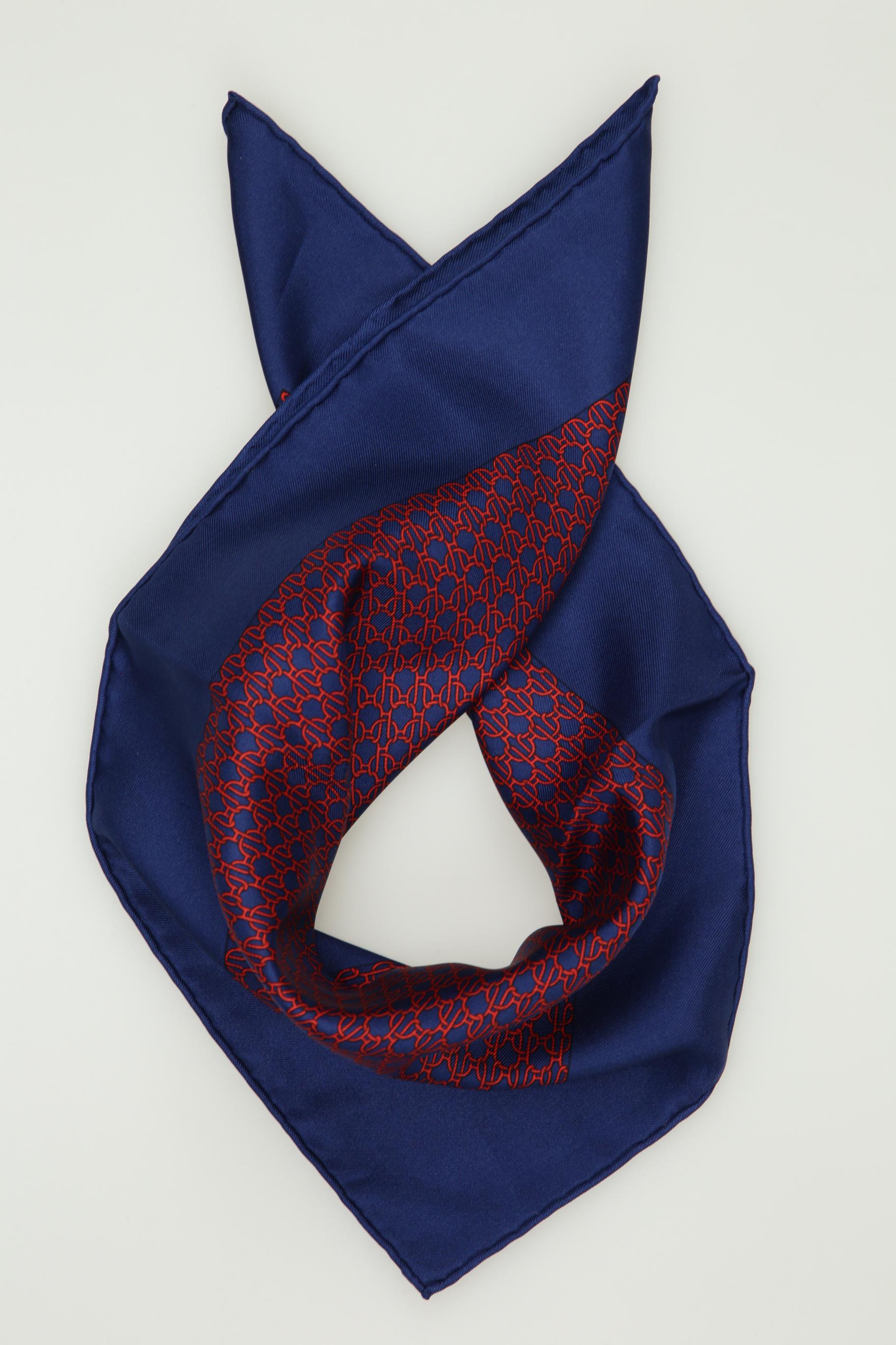 

Hermes Damen Schal, marineblau, Gr.