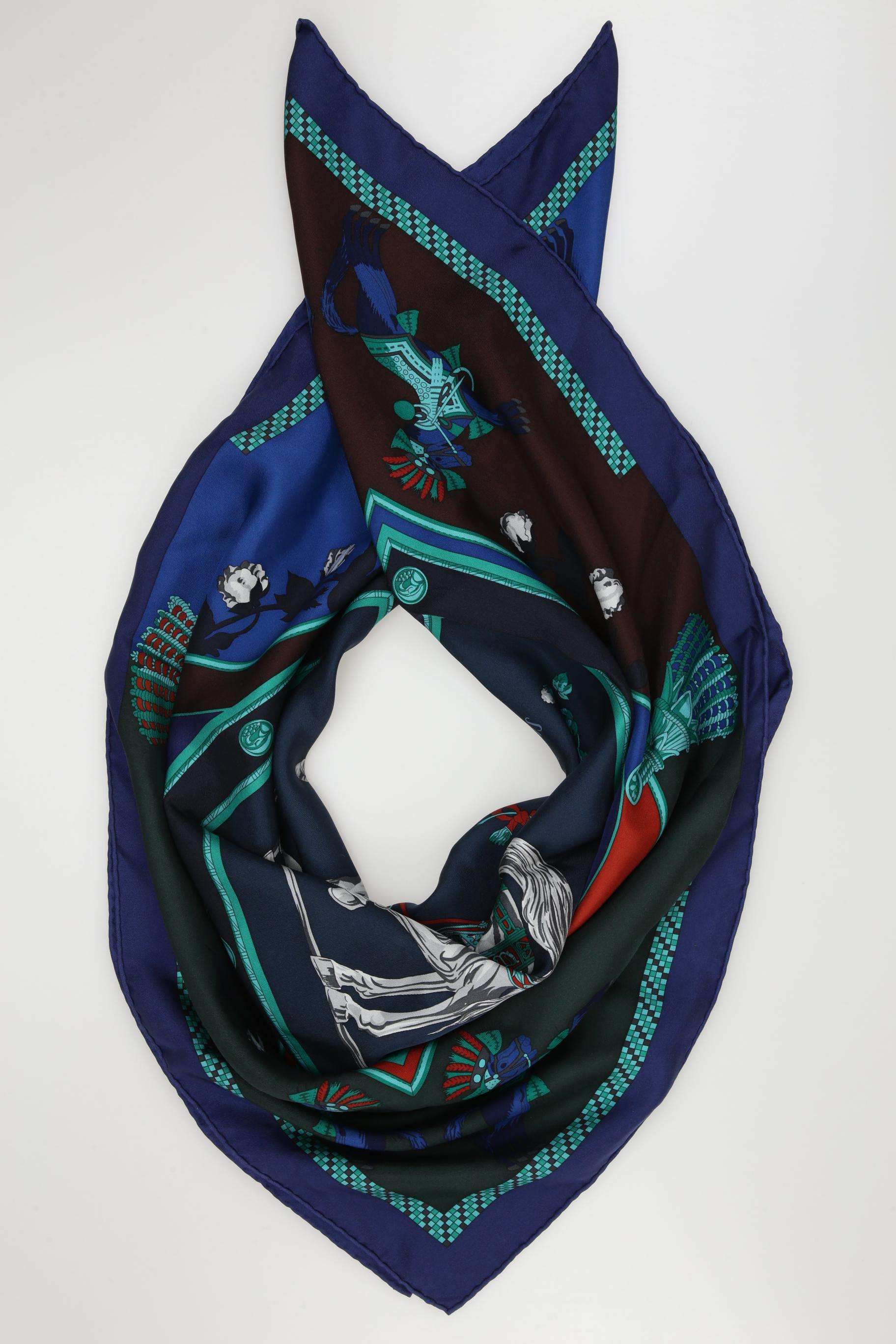 

Hermes Damen Schal, mehrfarbig, Gr.