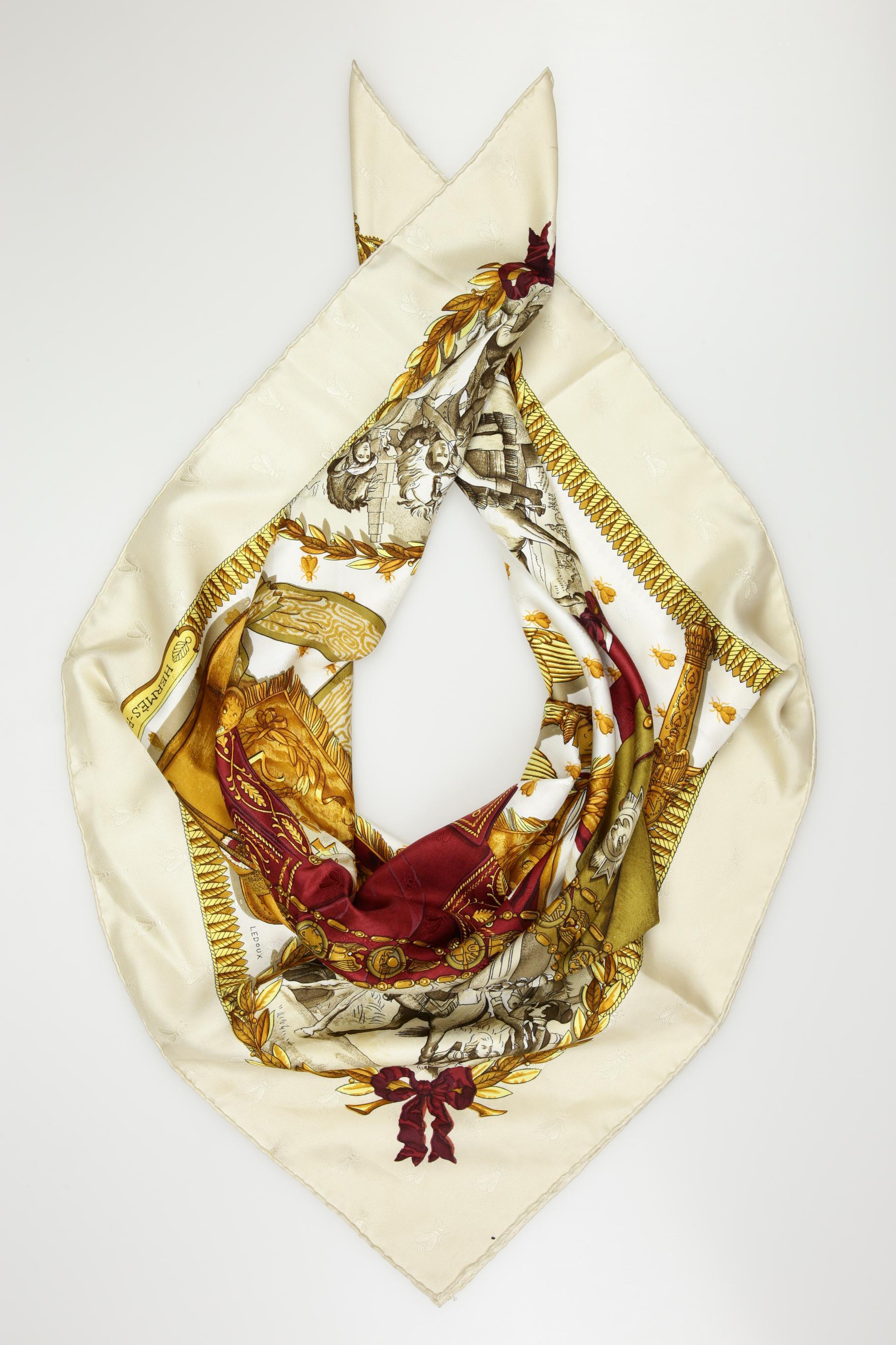

Hermes Damen Schal, mehrfarbig, Gr.